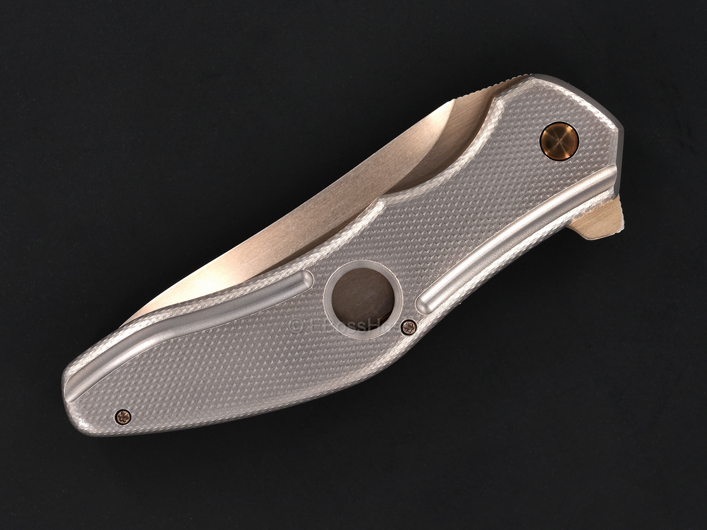 Gerry McGinnis Custom Golden-Bladed Piston Flipper