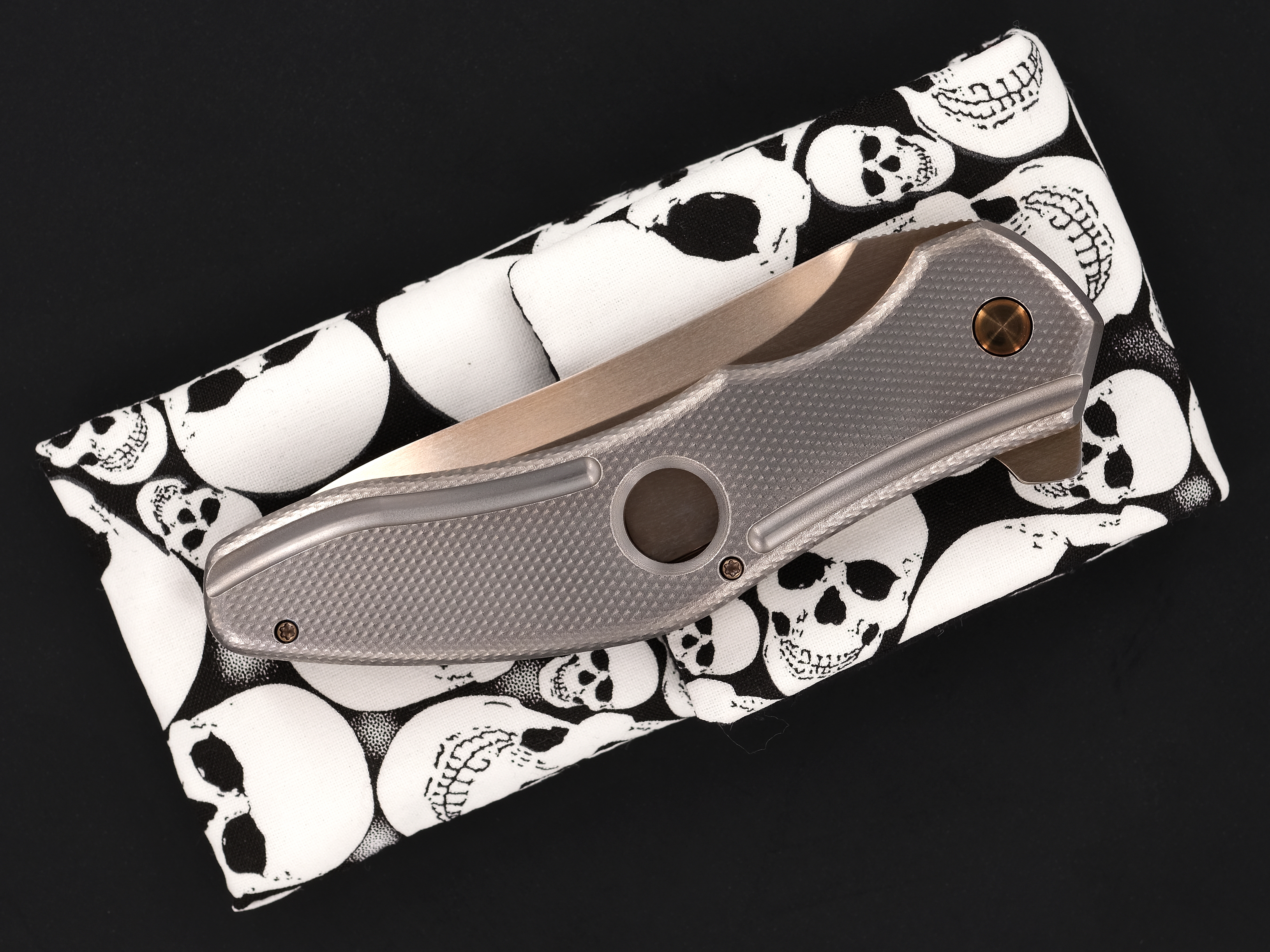 Gerry McGinnis Custom Golden-Bladed Piston Flipper