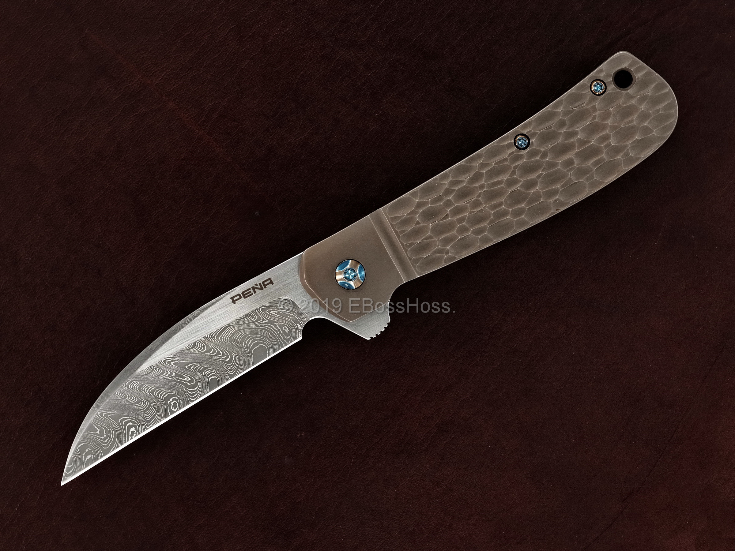 Enrique Peña Custom Jigged Diesel Flipper