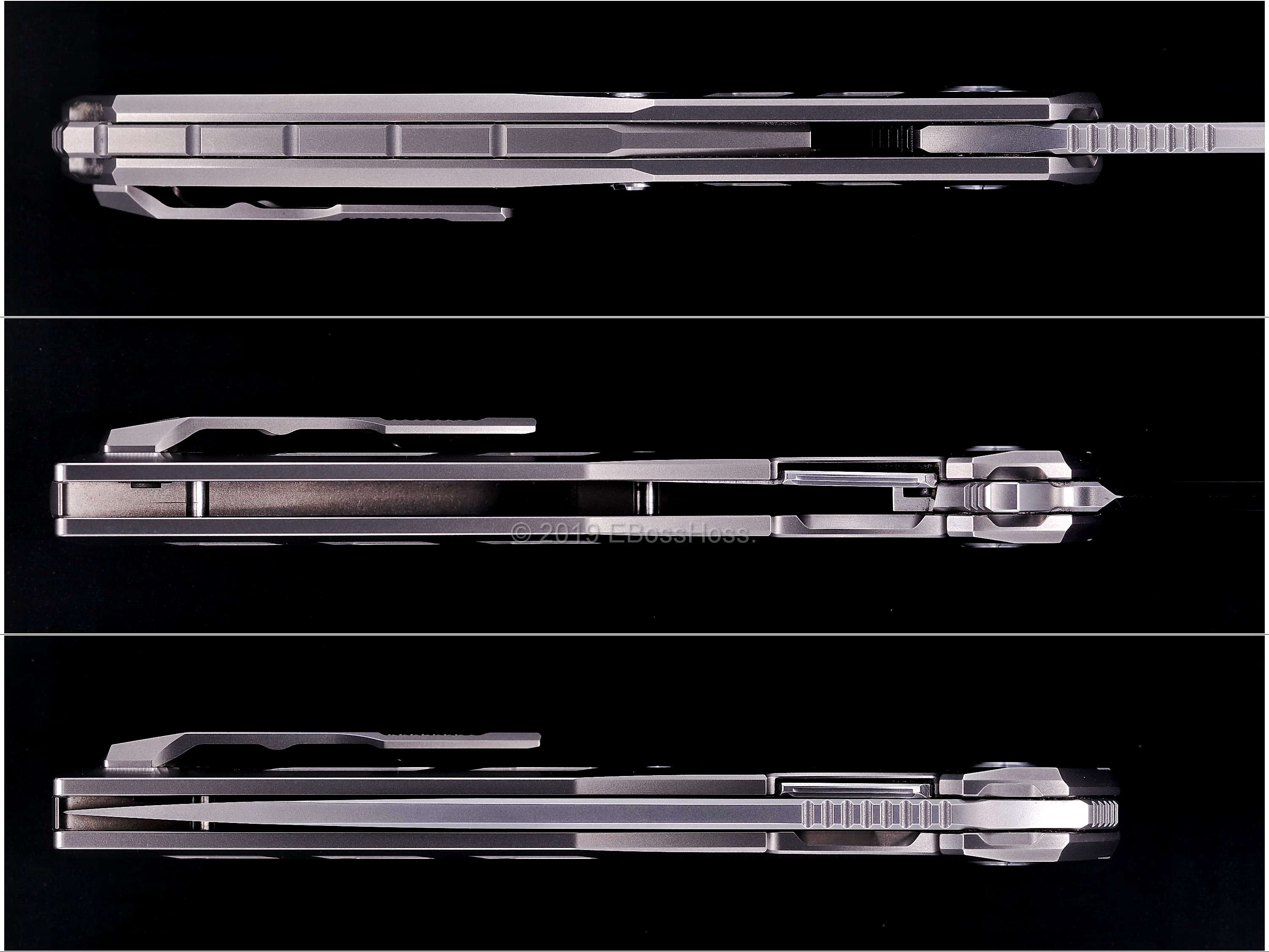 Sergey Shirogorov Custom Division Model 111 TI Flipper