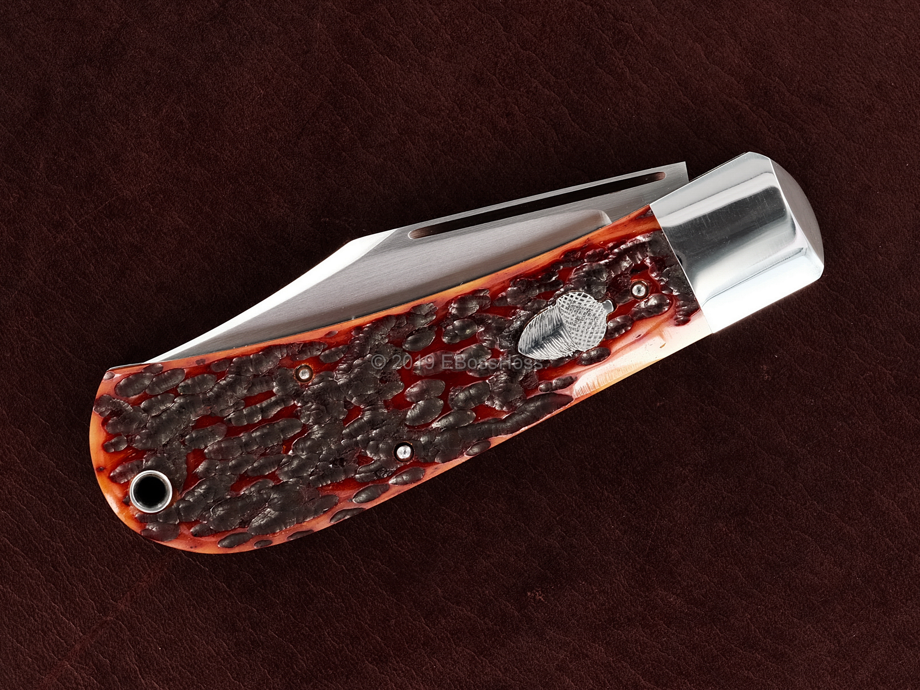 Bill Ruple Custom Jigged-Bone Lannys Clip