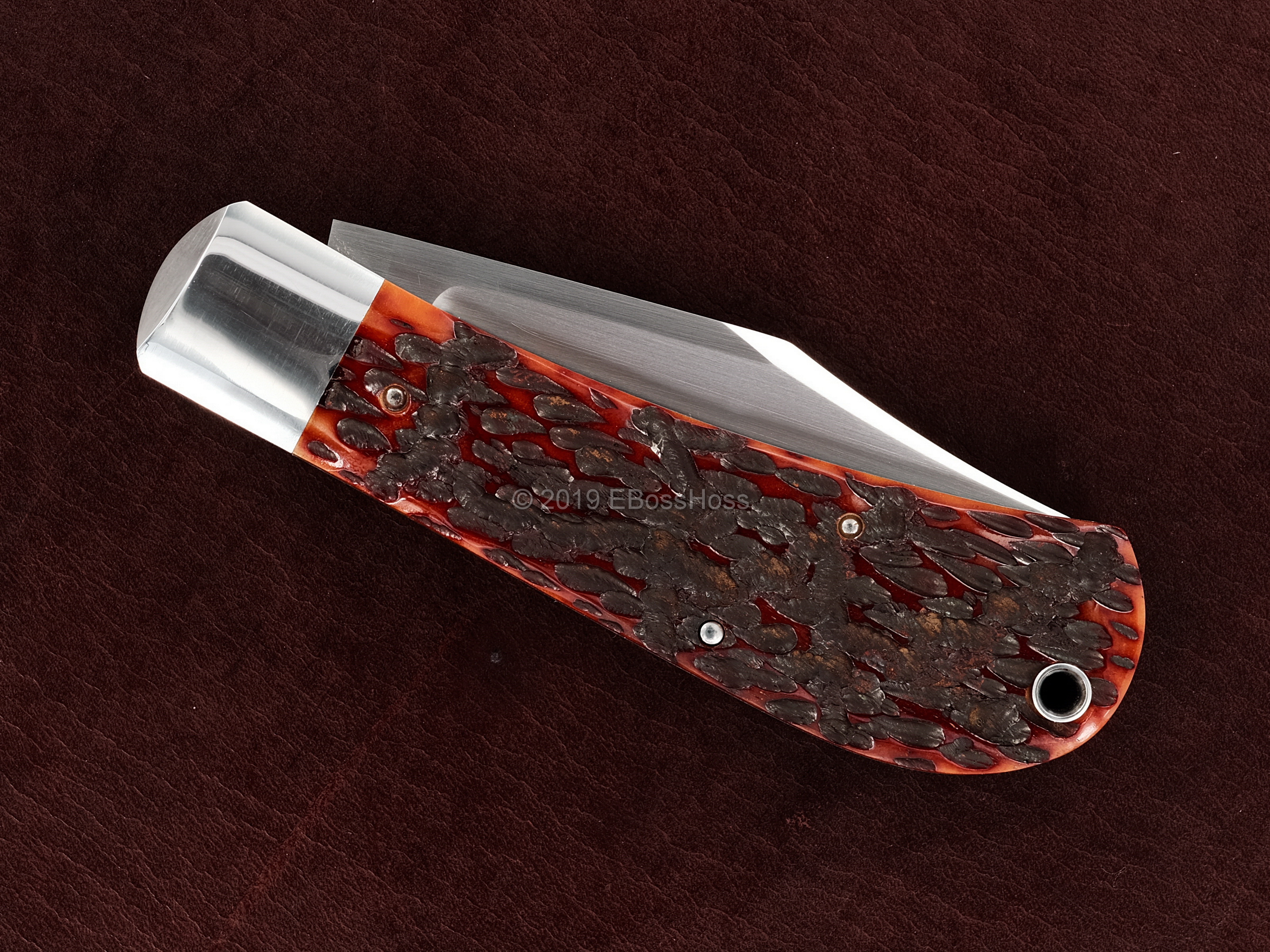 Bill Ruple Custom Jigged-Bone Lannys Clip