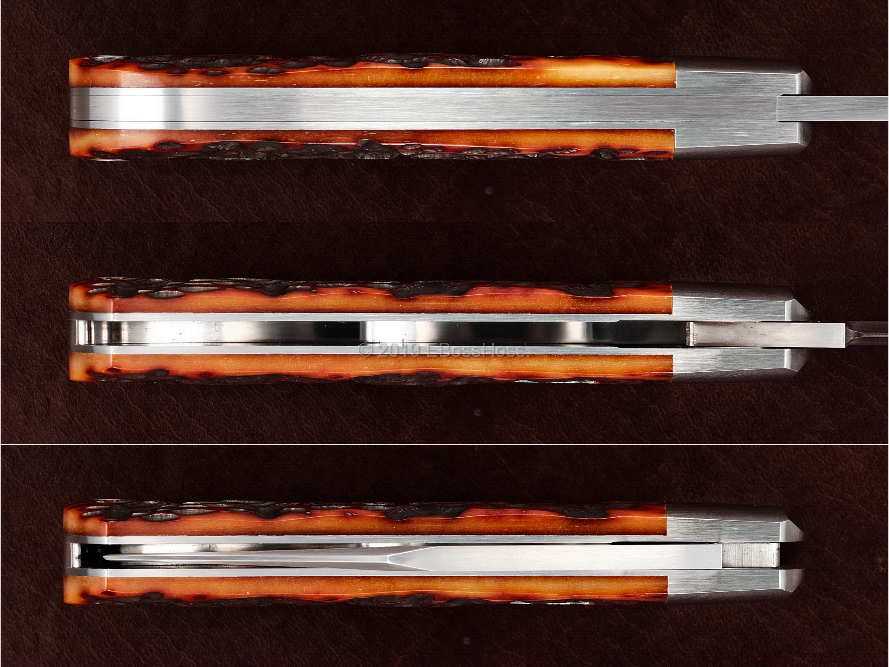 Bill Ruple Custom Jigged-Bone Lannys Clip