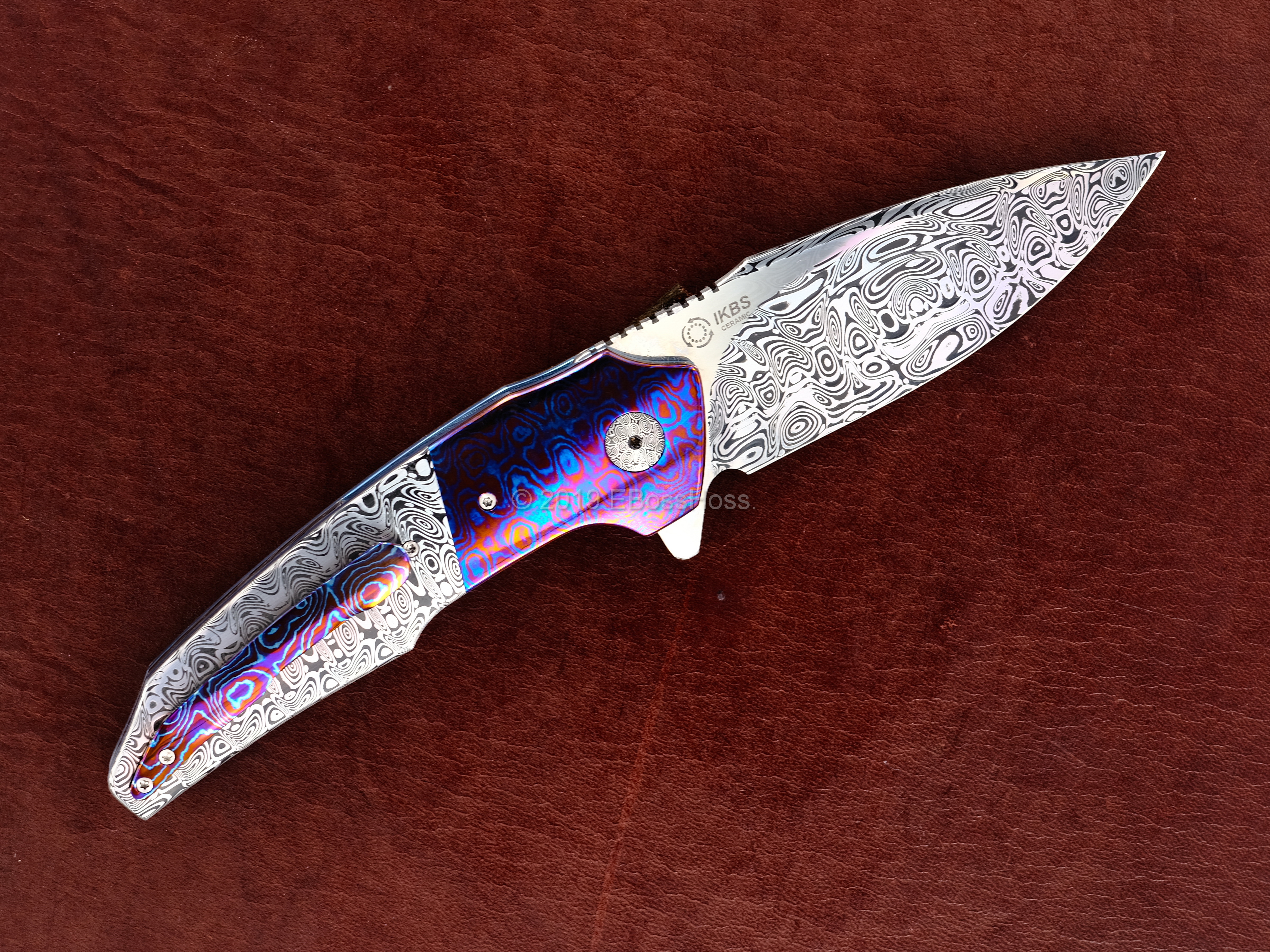 A2 Knives Custom Very Premium A6 Midi Flipper