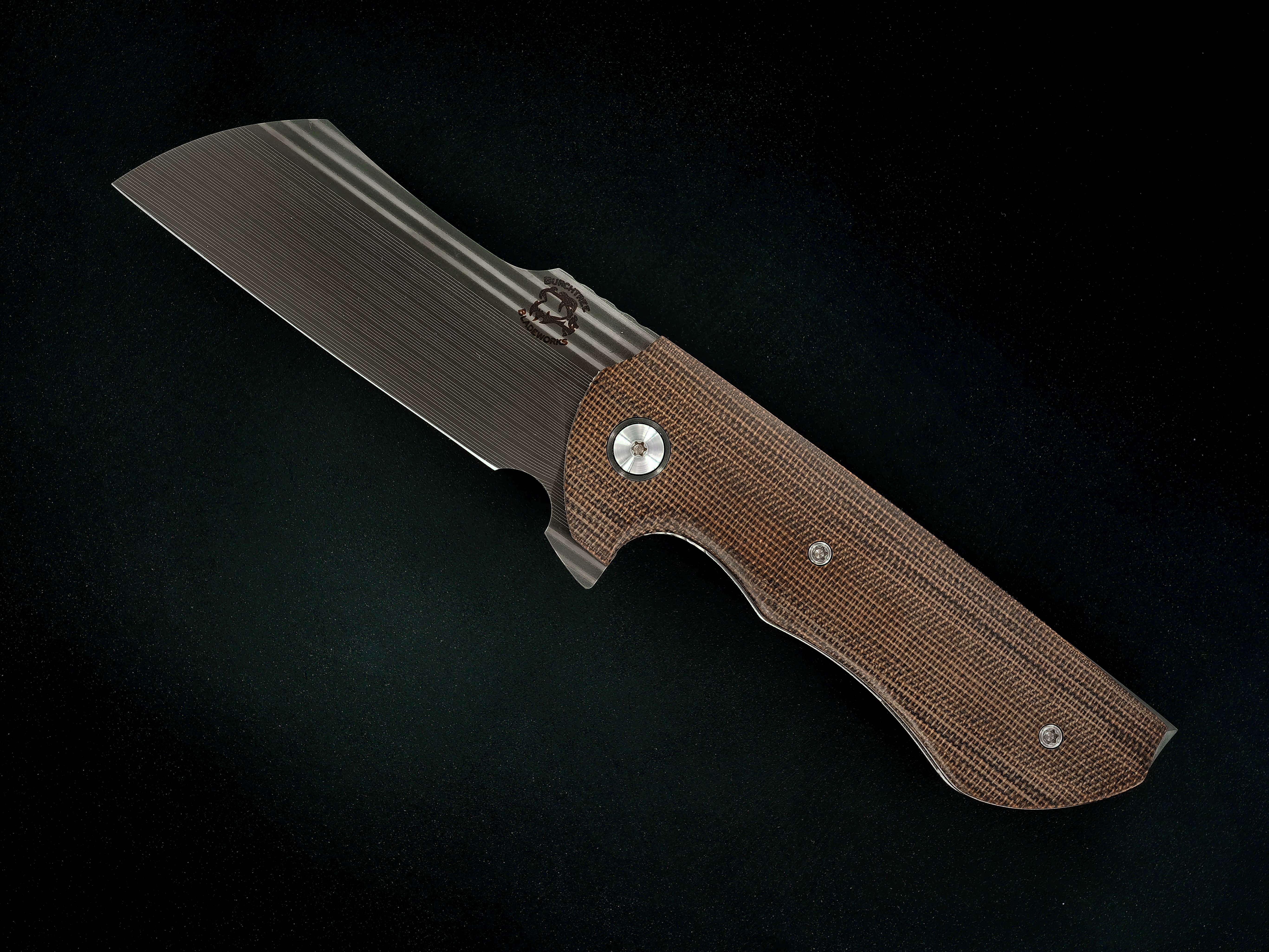 Michael Burch (Burchtree Bladeworks) Custom Slim Dao Flipper