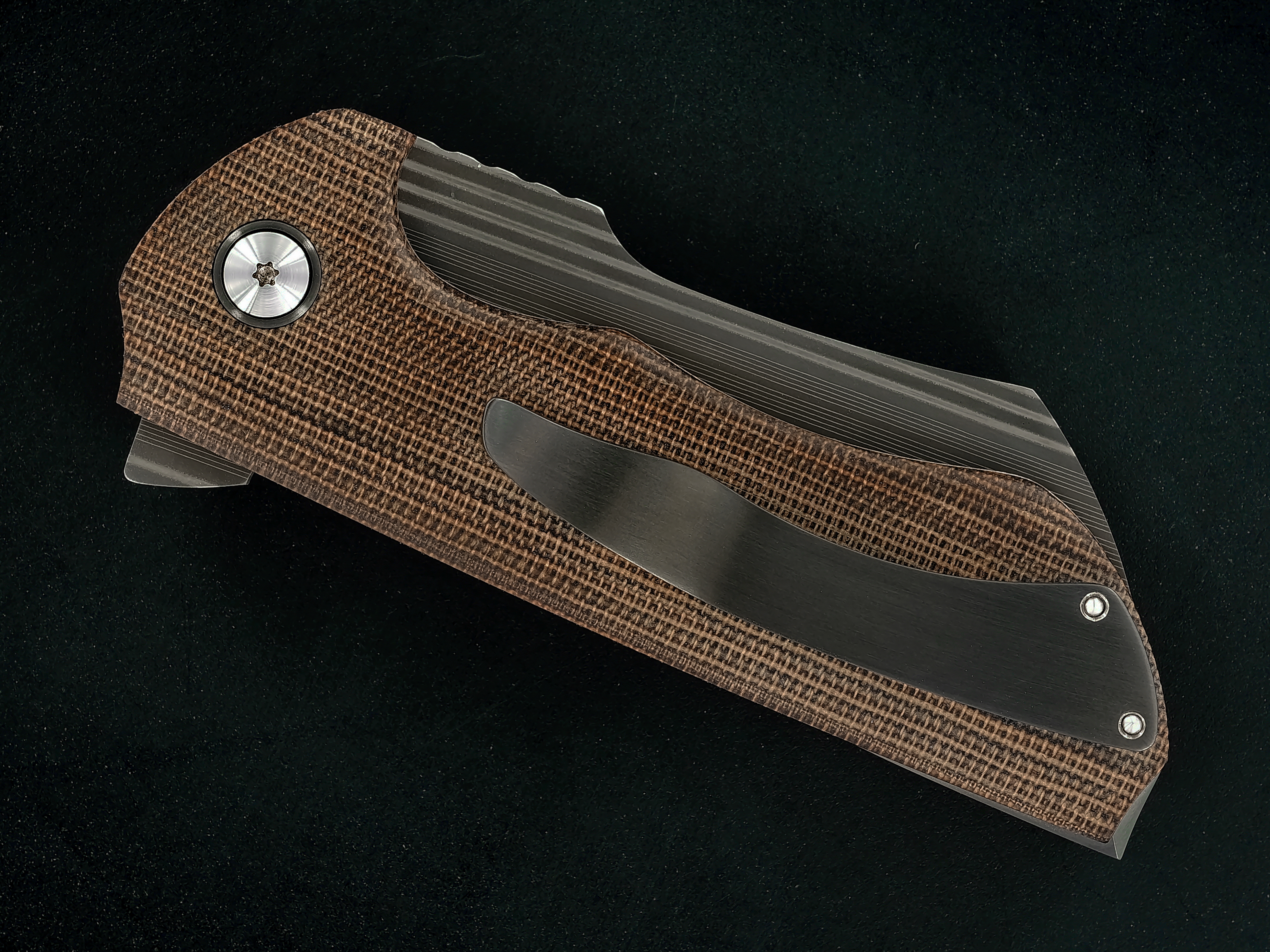 Michael Burch (Burchtree Bladeworks) Custom Slim Dao Flipper