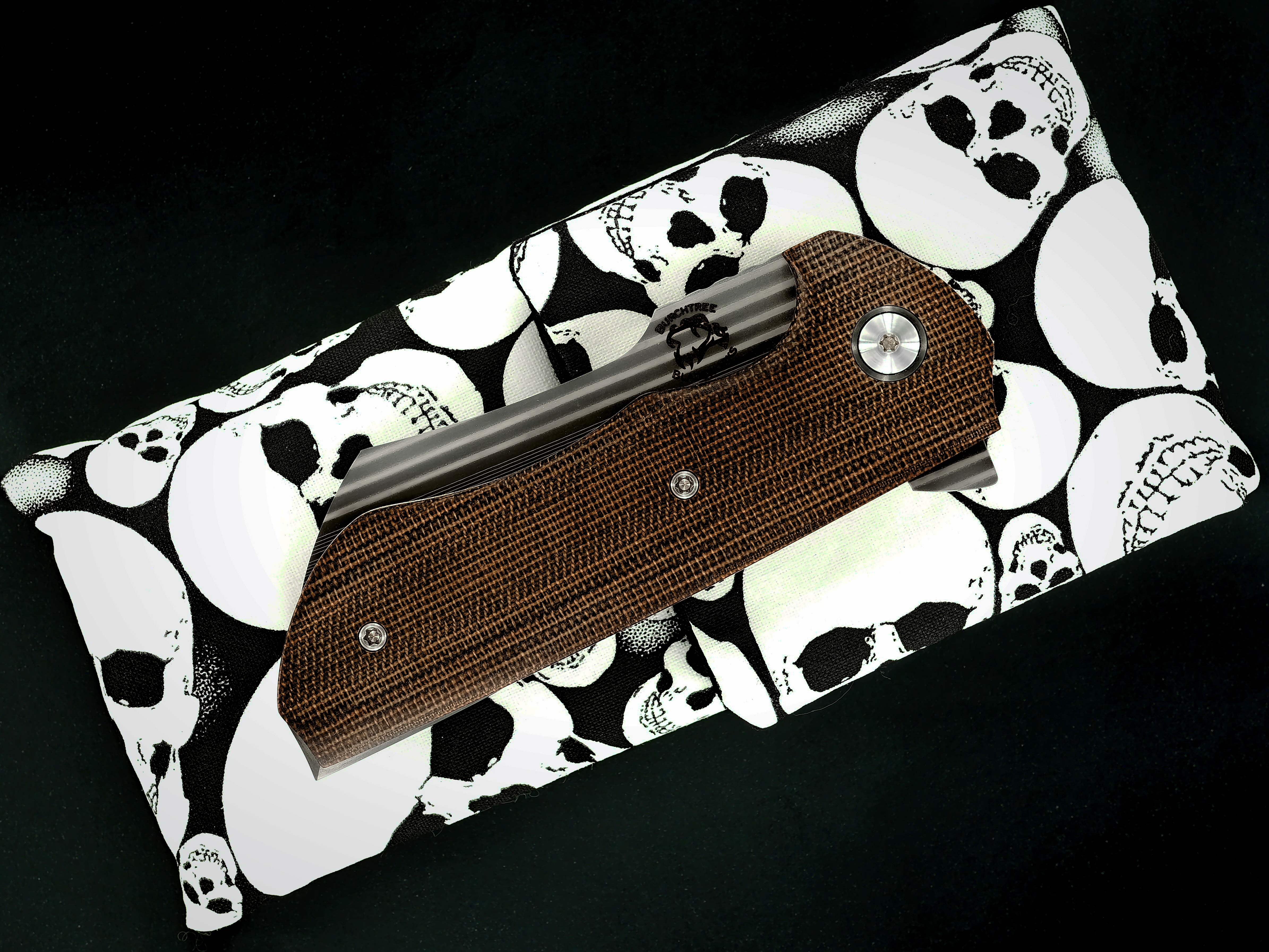 Michael Burch (Burchtree Bladeworks) Custom Slim Dao Flipper