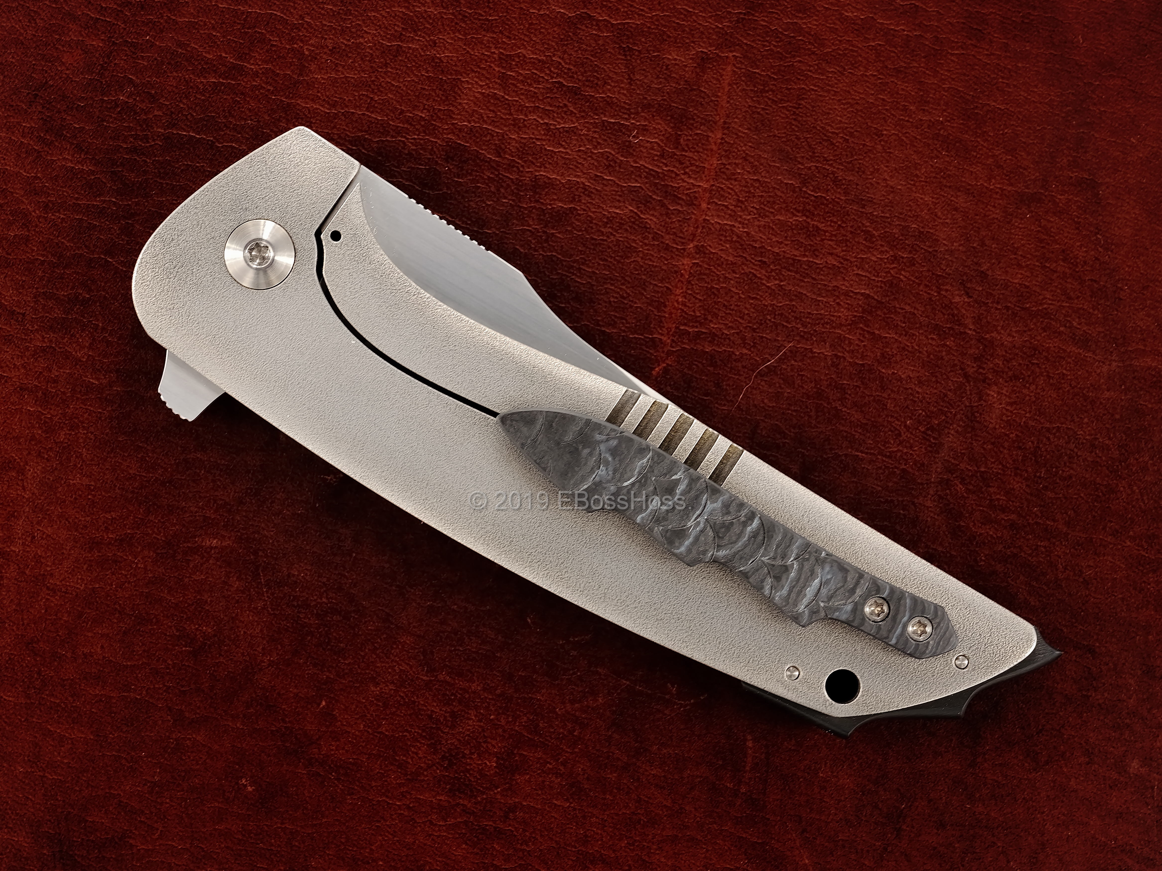 John Barker Custom Dragonskin Large Hokkaido Flipper