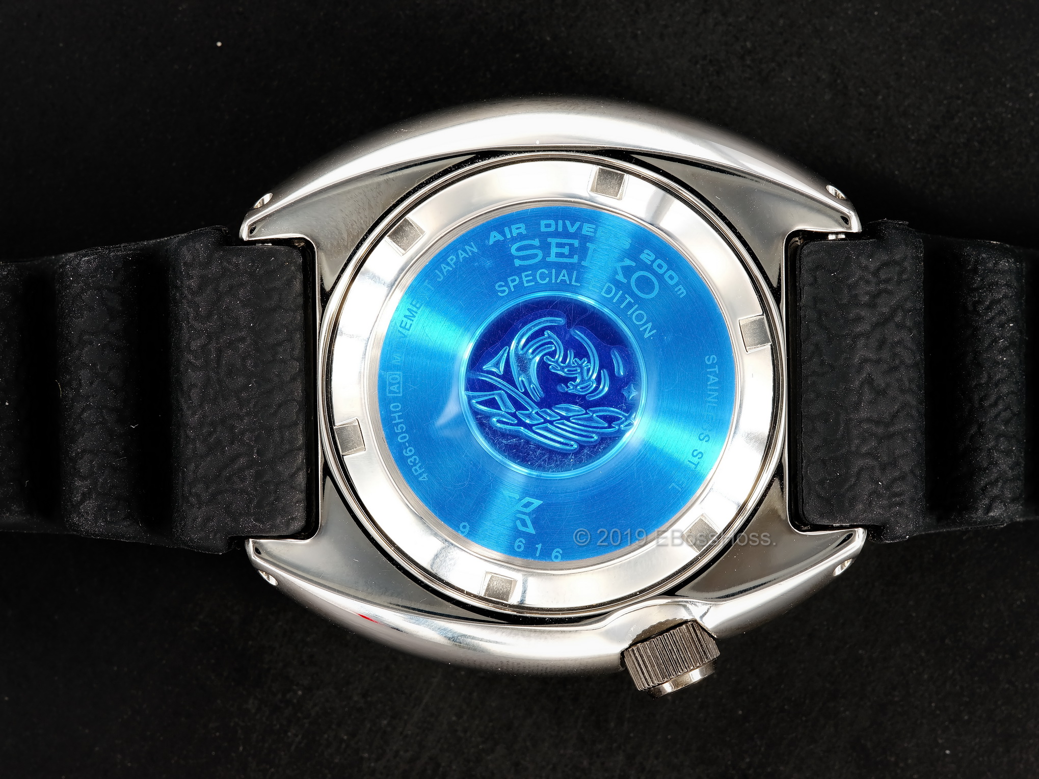 Steel Flame Custom Skulls Vigilant ONE Seiko Turtle Limited Edition Prospex SRPC91 SAVE THE OCEAN - by Derrick Obatake