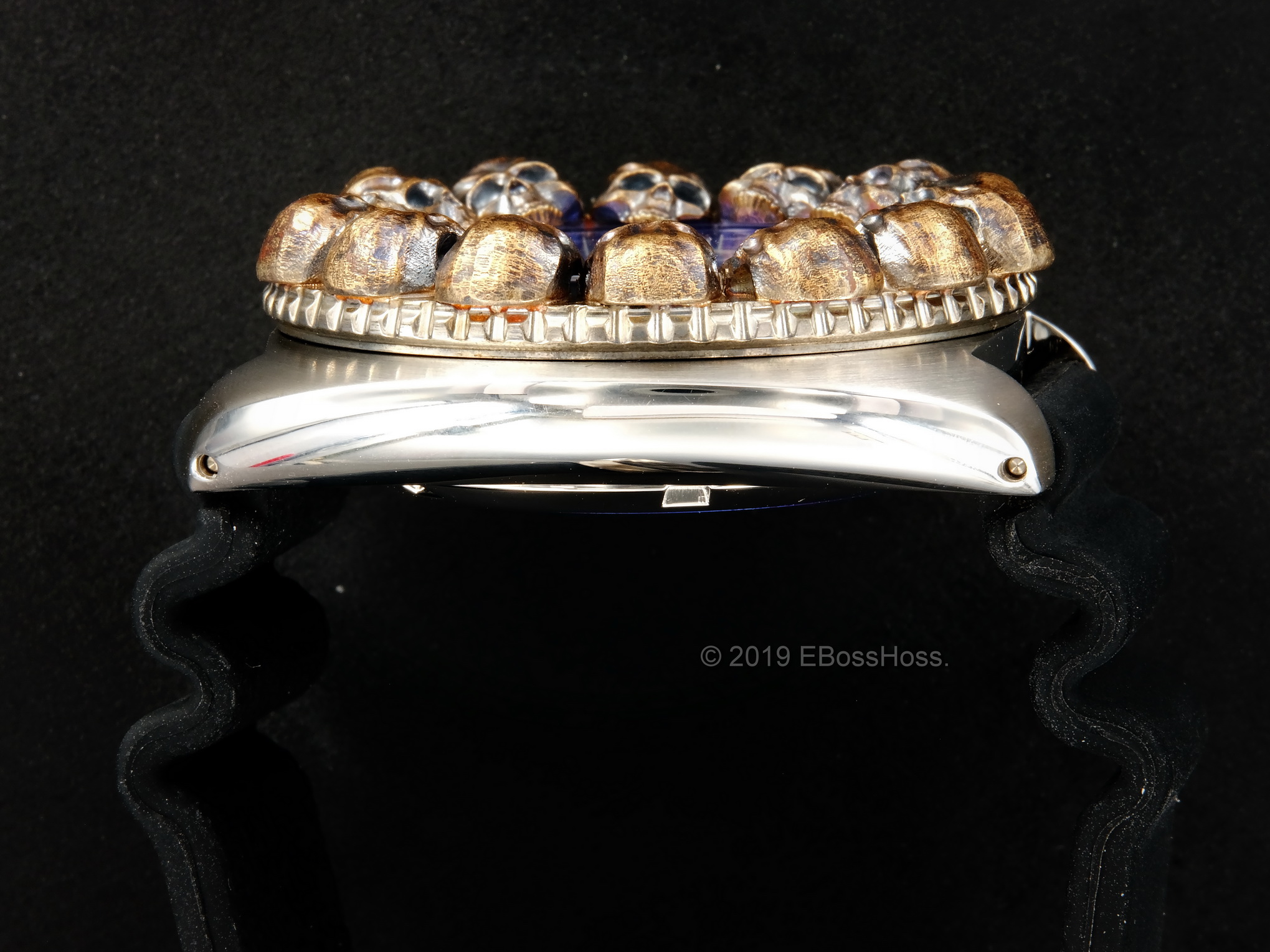 Steel Flame Custom Skulls Vigilant ONE Seiko Turtle Limited Edition Prospex SRPC91 SAVE THE OCEAN - by Derrick Obatake