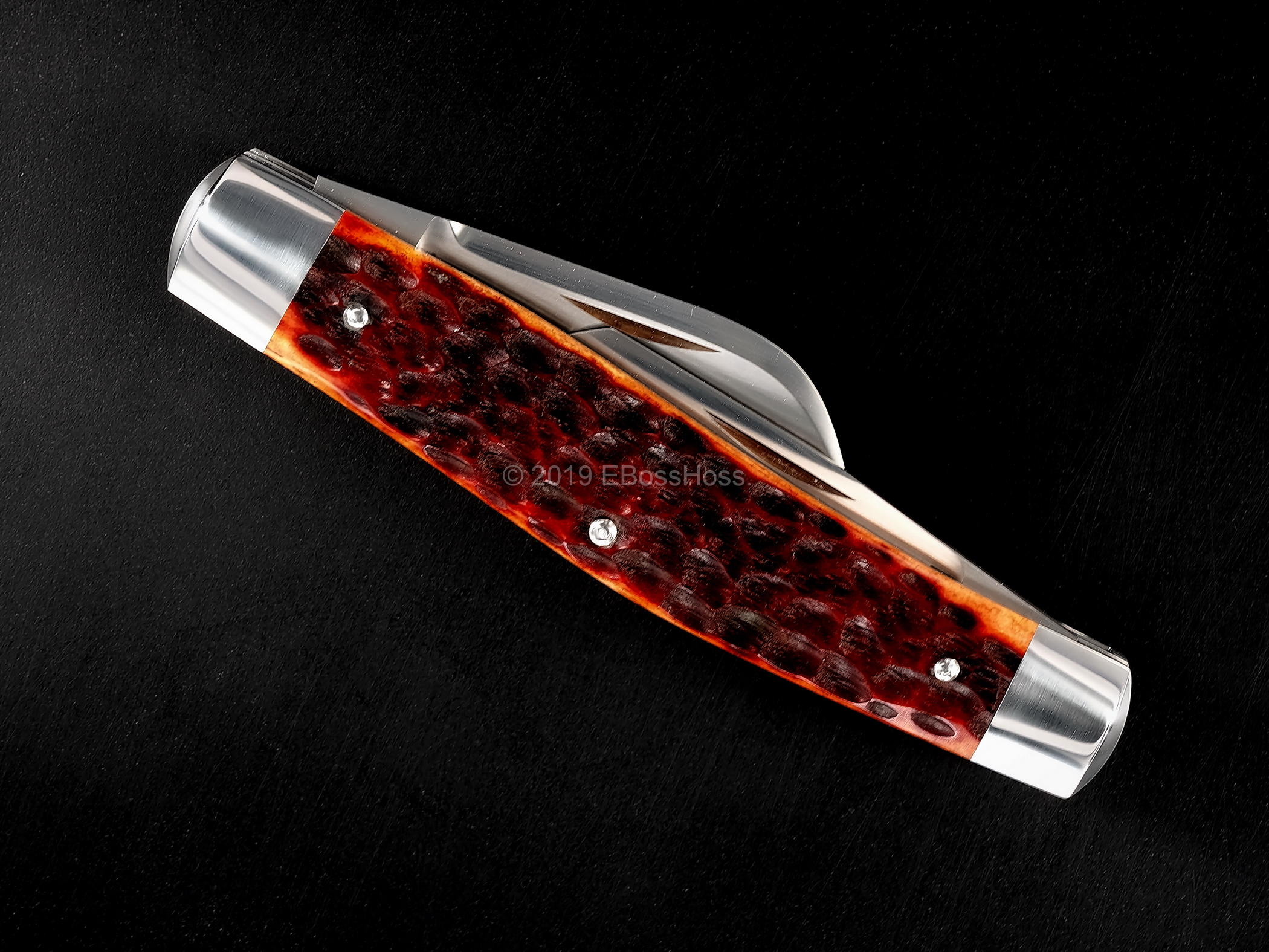 Tony Bose Custom Jigged-Bone Large Premium Stockman