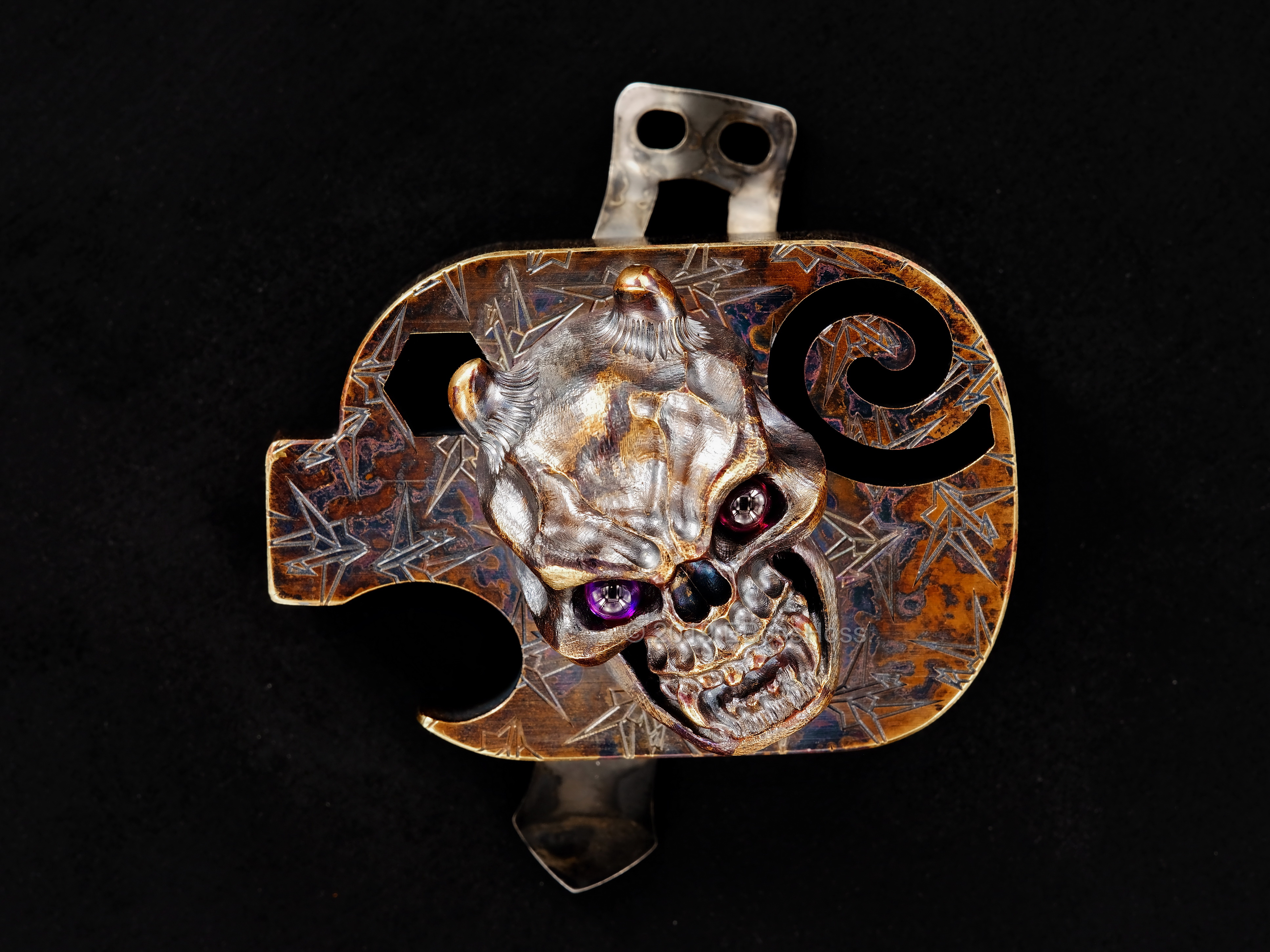 Custom Vigilant ONE Hate Pig Project by Steel Flame, HateDust Project, & Hanko Machine Works