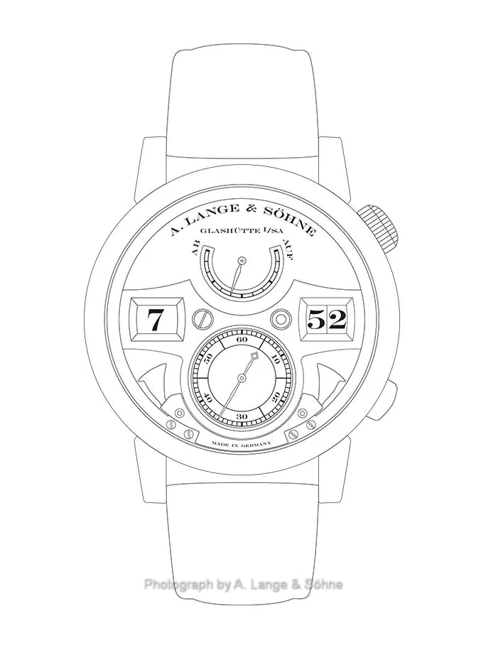 A. Lange & Söhne Zeitwerk Striking Time 145.029