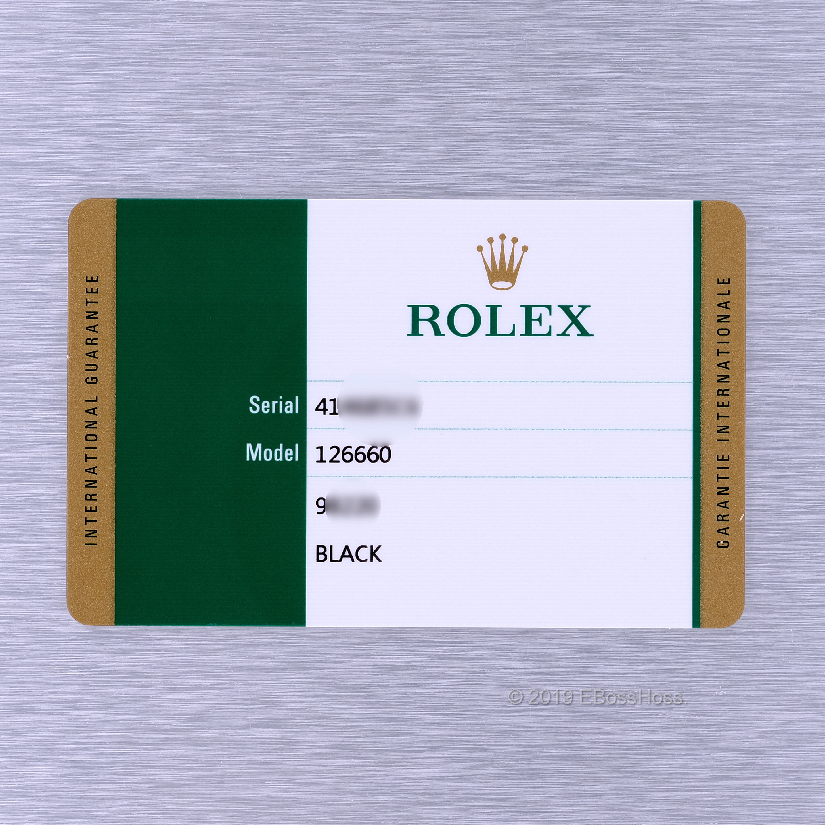 Late 2019 so Redesigned Watch Case, Movement, & the 97% of the Rolex Warranty Remains!