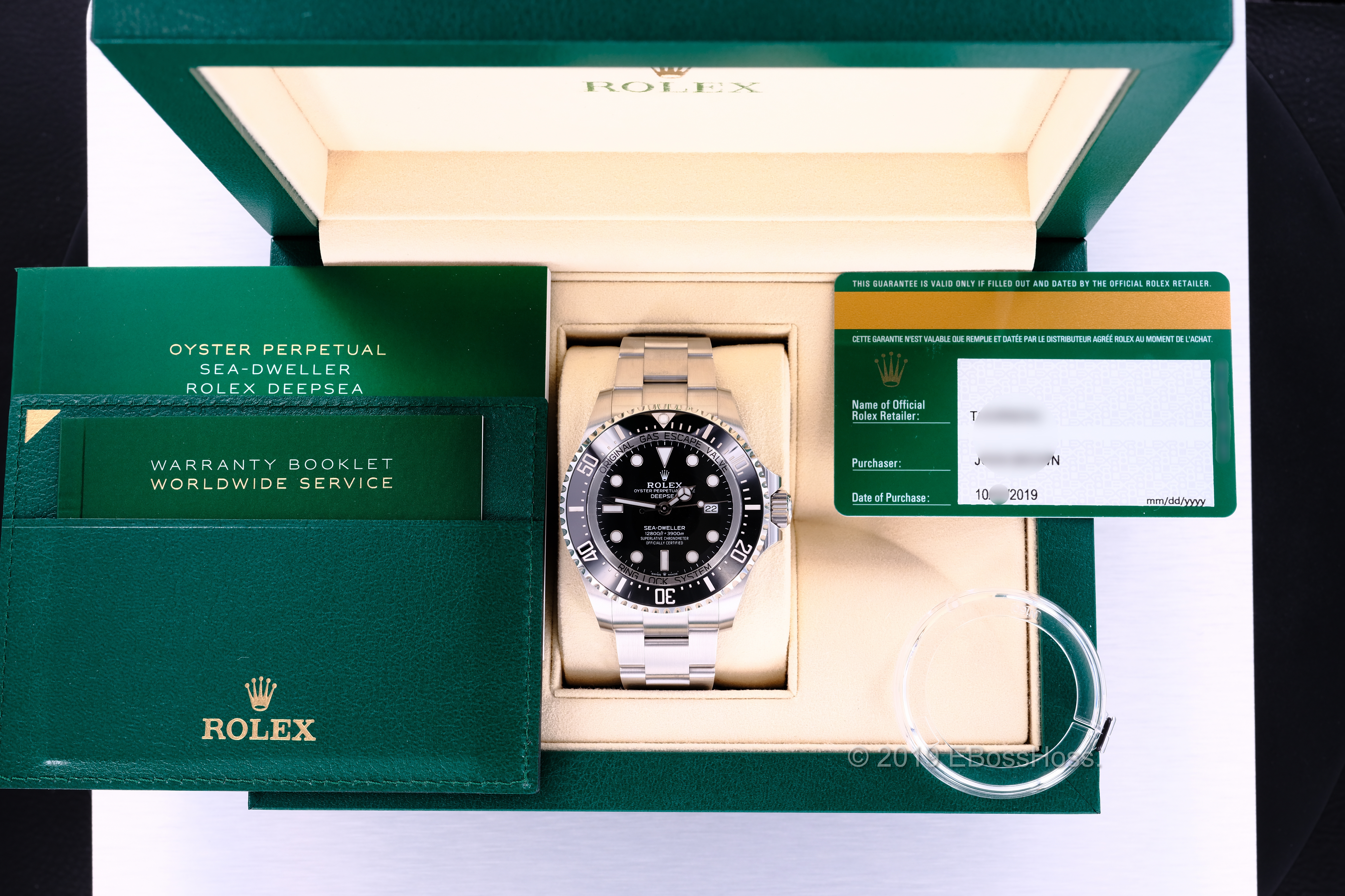 Late 2019 so Redesigned Watch Case, Movement, & the 97% of the Rolex Warranty Remains!