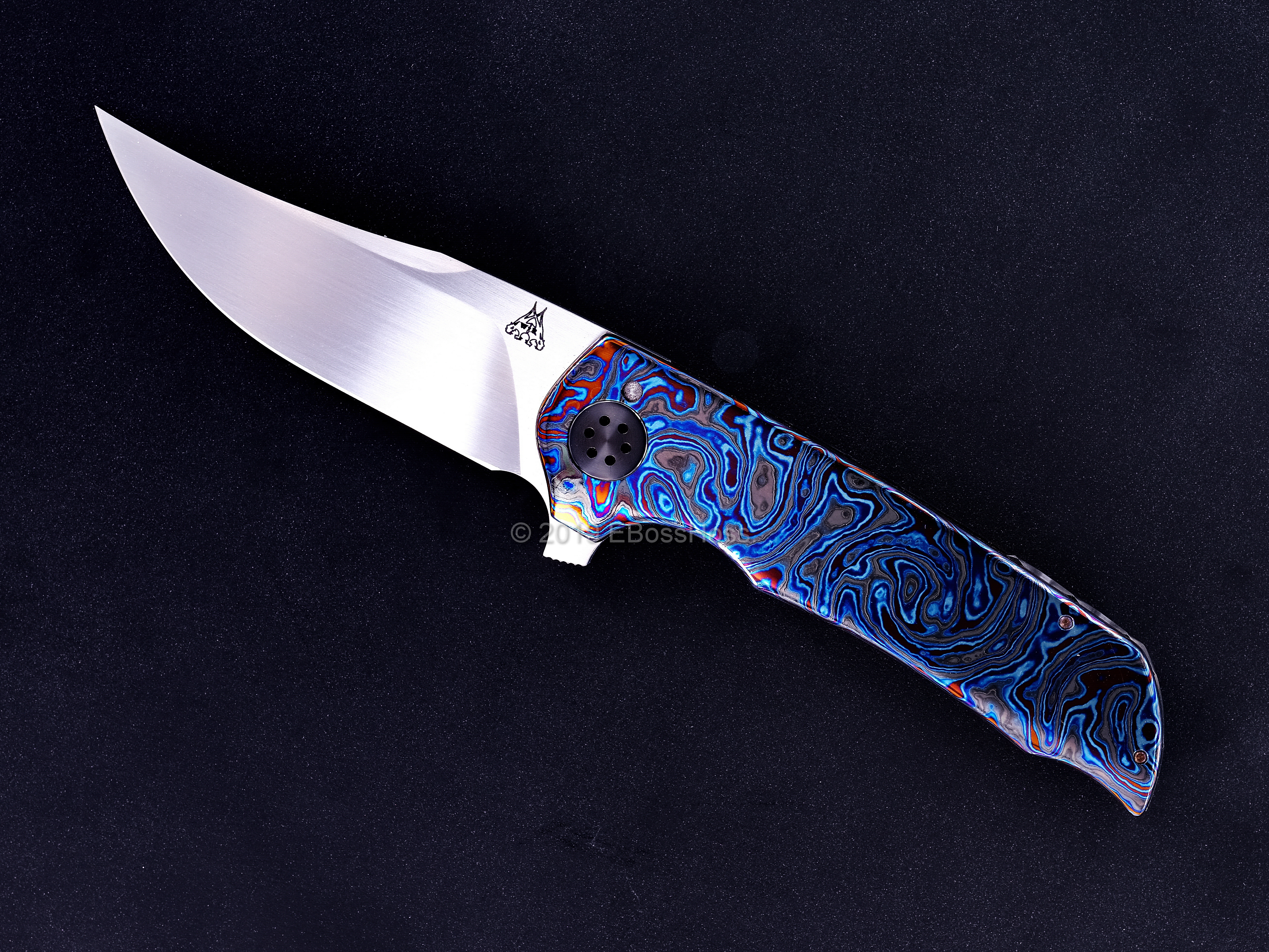 Walter Randolph (WR Bladeworks) Custom Deluxe Mini Wyvern Flipper PROTOTYPE