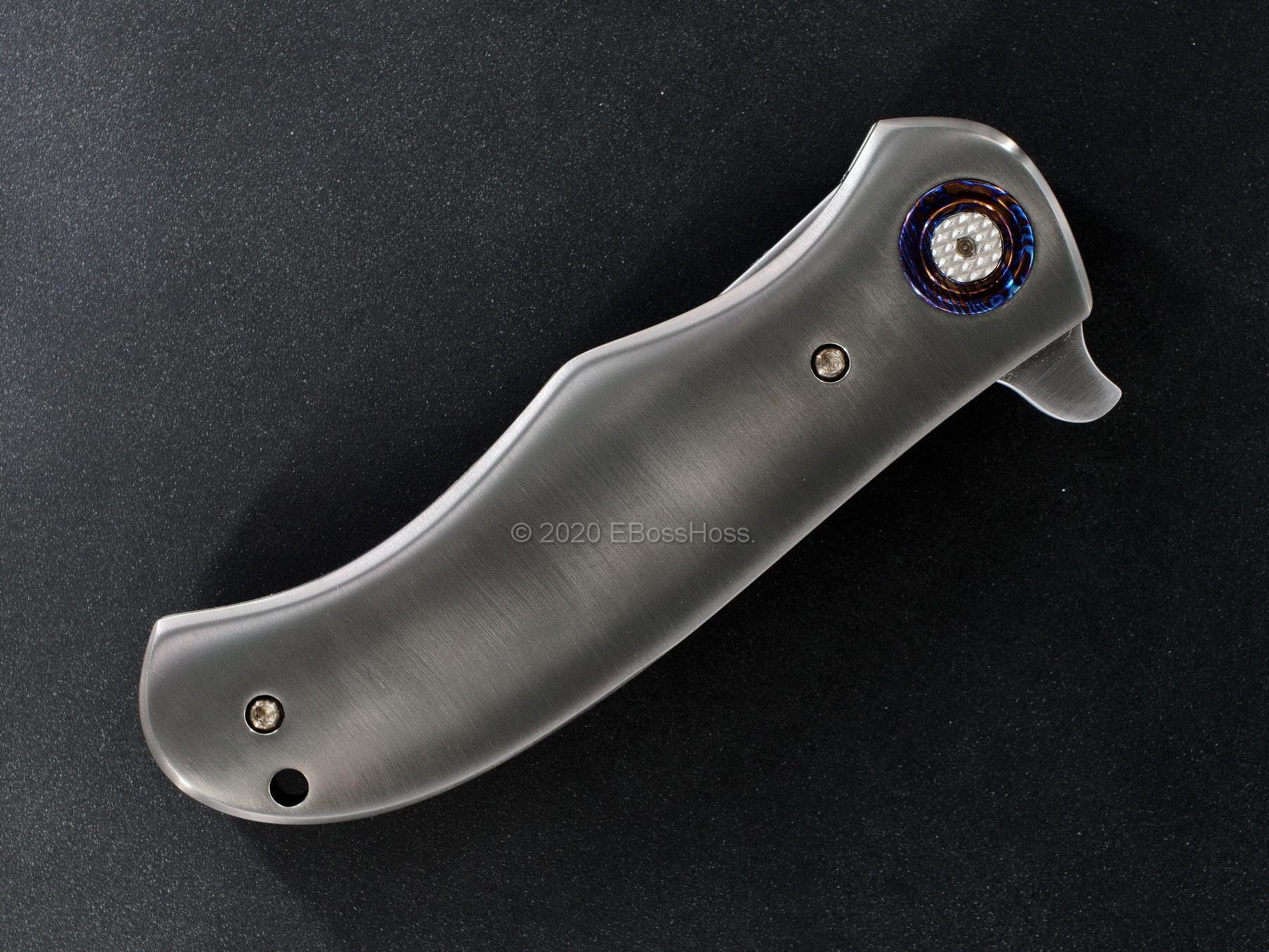 DB Fraley Custom Very Deluxe Shamal Linerlock Flipper