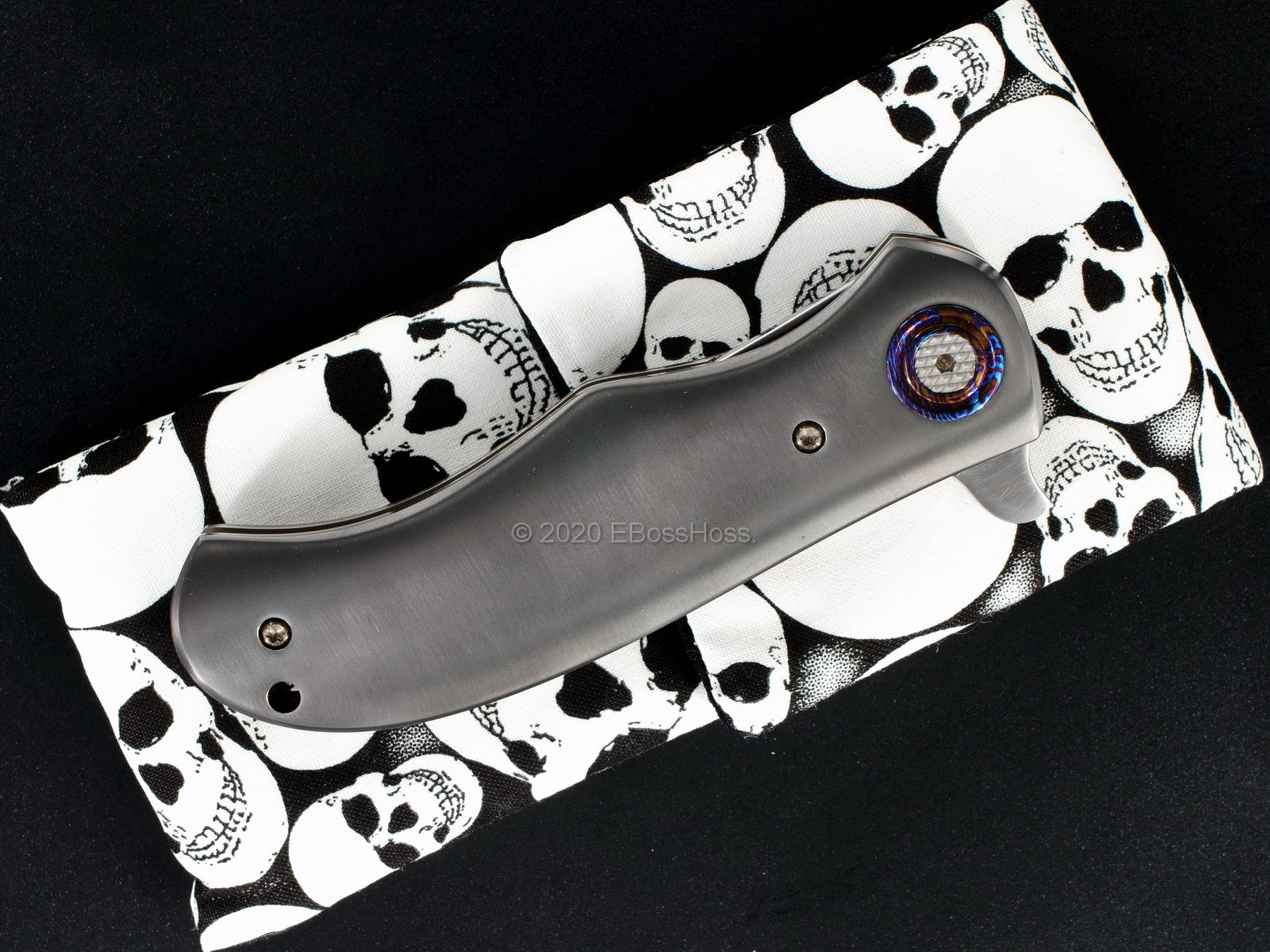 DB Fraley Custom Very Deluxe Shamal Linerlock Flipper