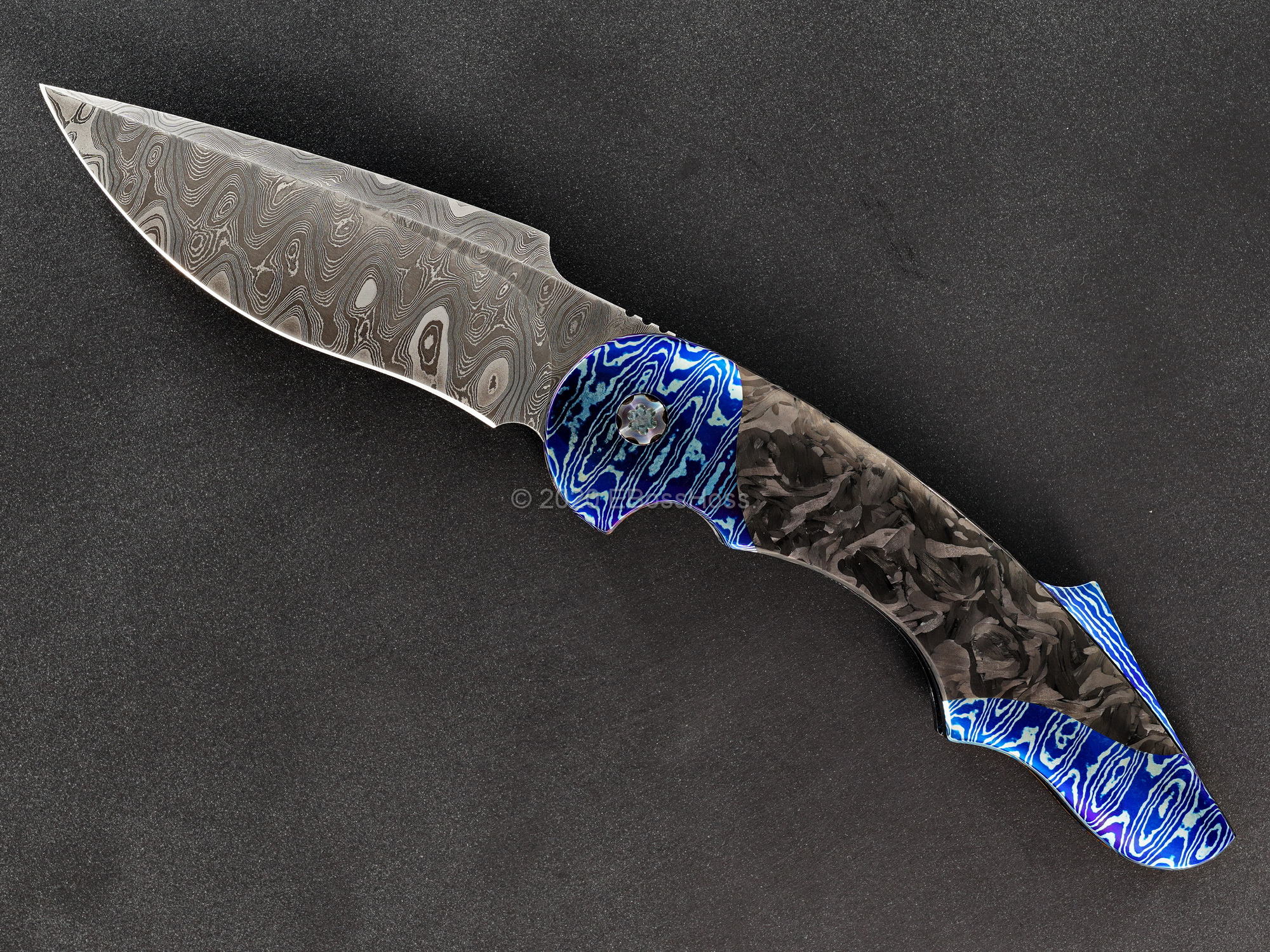 Stan Wilson - Todd Fischer Sr Custom Deluxe Advisor Bolsterlock Flipper Collaboration