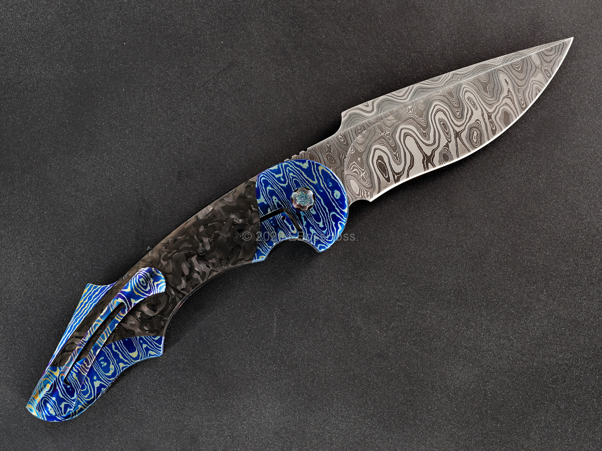 Stan Wilson - Todd Fischer Sr Custom Deluxe Advisor Bolsterlock Flipper Collaboration