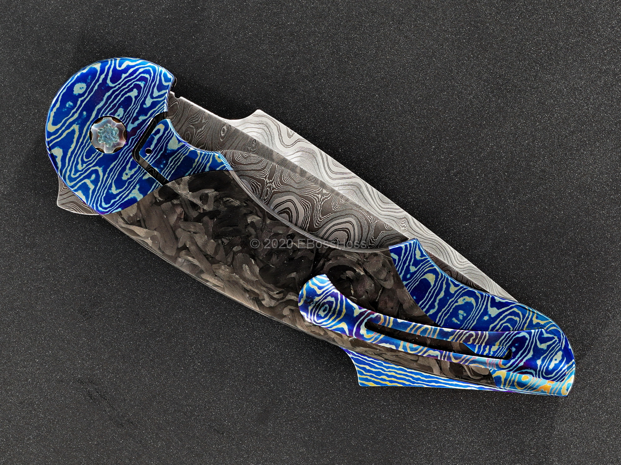 Stan Wilson - Todd Fischer Sr Custom Deluxe Advisor Bolsterlock Flipper Collaboration