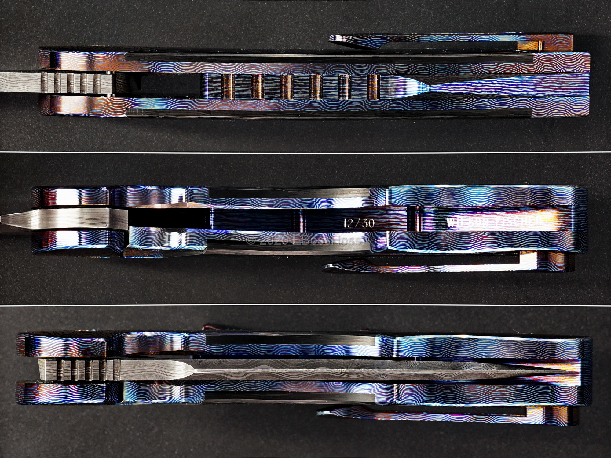 Stan Wilson - Todd Fischer Sr Custom Deluxe Advisor Bolsterlock Flipper Collaboration