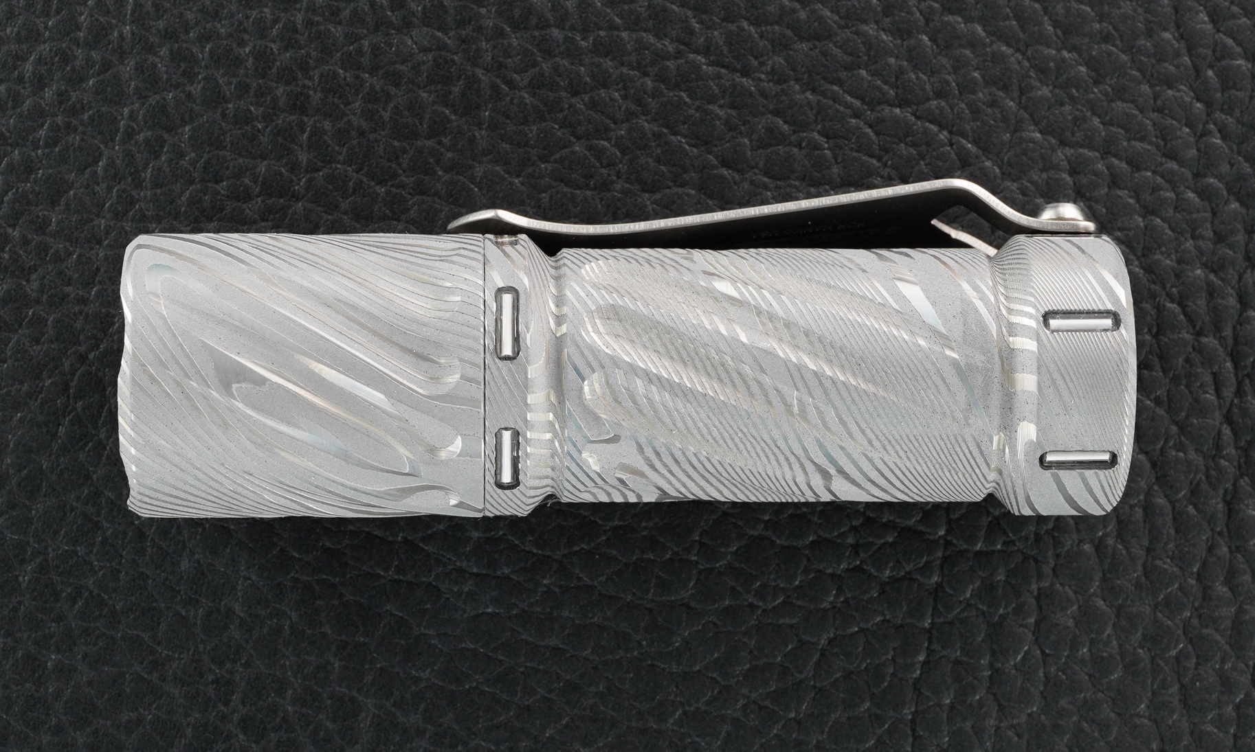 Hanko Custom Damascus Trident with 12 Trits