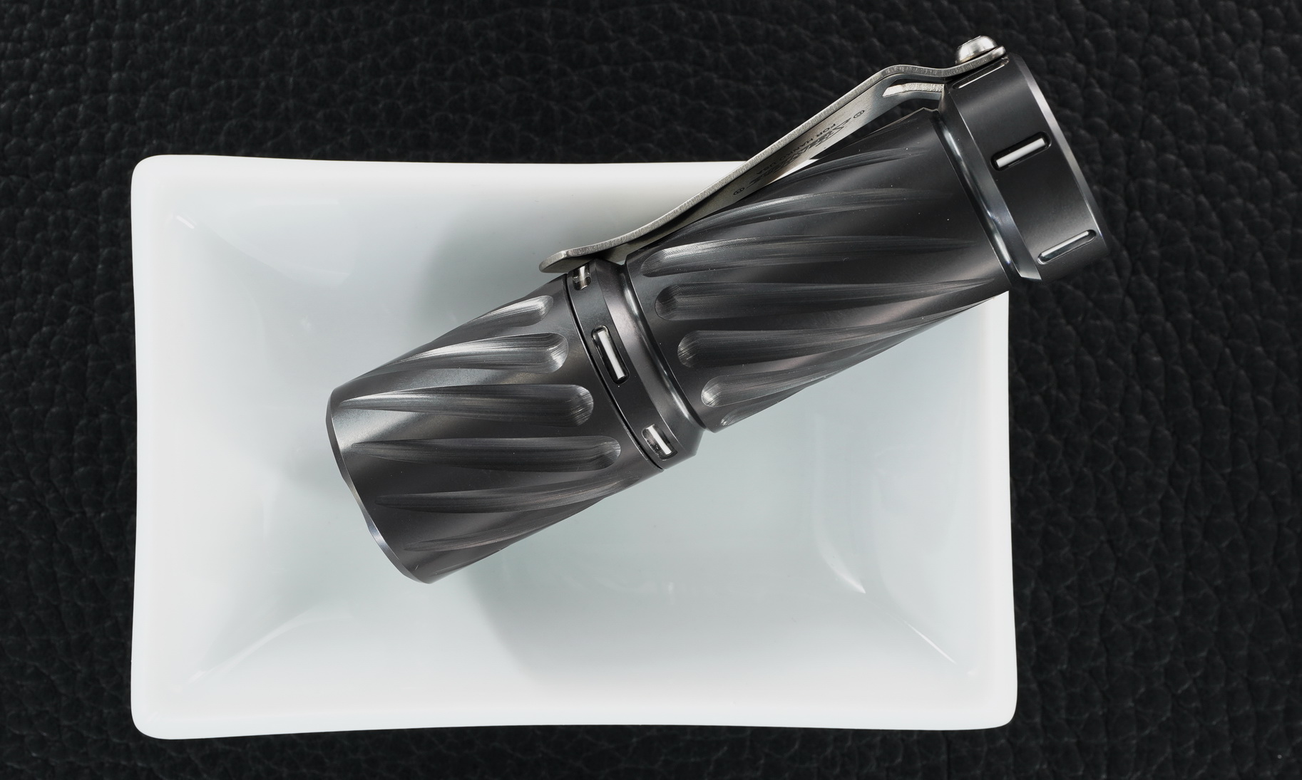 Hanko Custom Zirconium Trident with 12 Trits