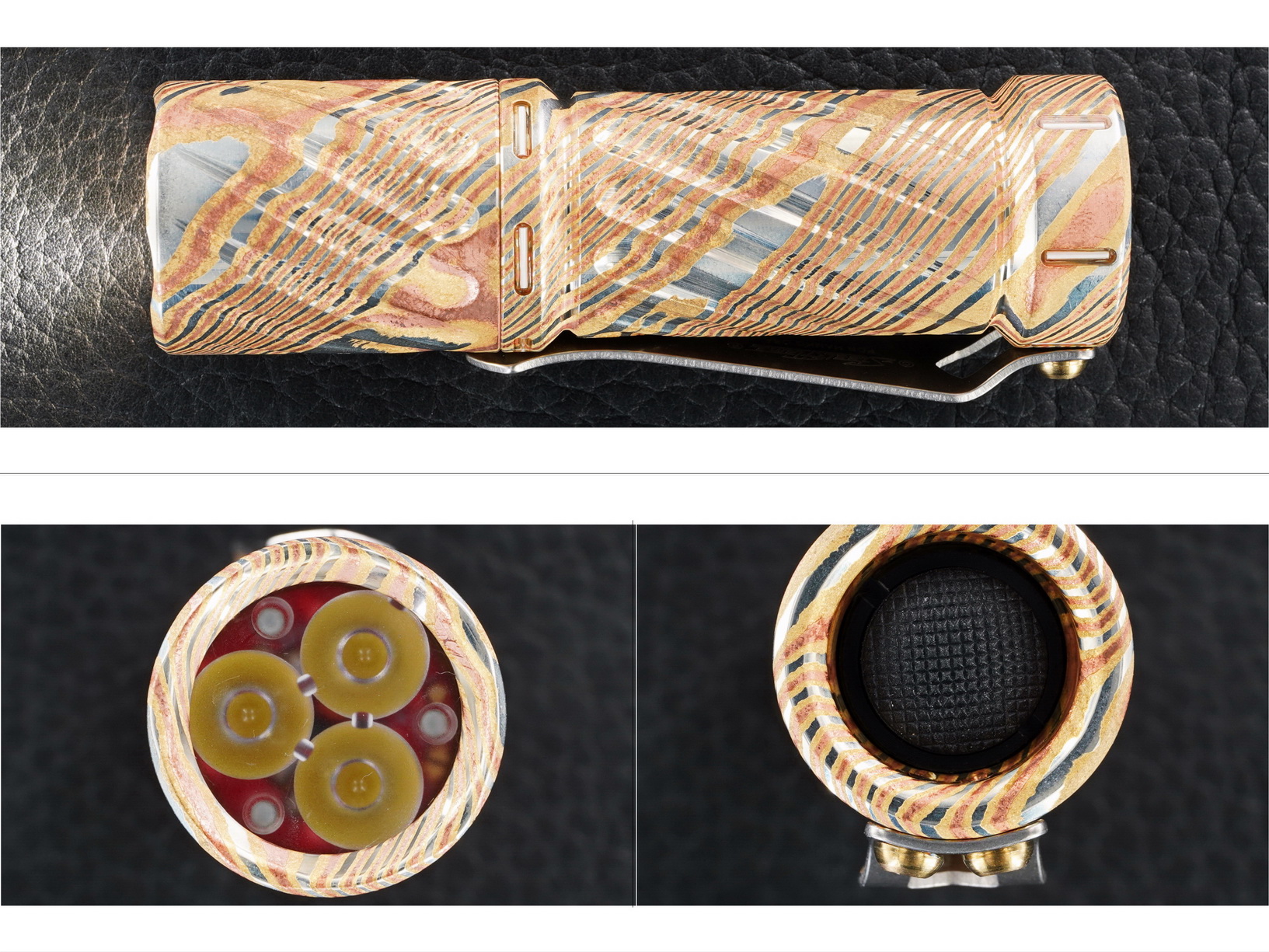 Hanko Custom Mokune Trident with 12 Trits