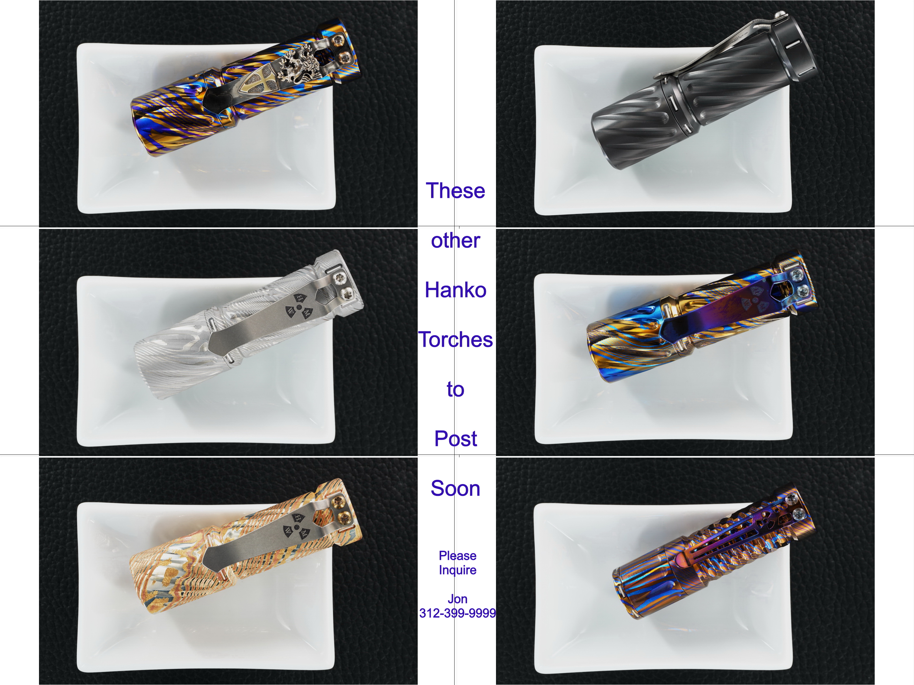 Hanko Custom Mokune Trident with 12 Trits