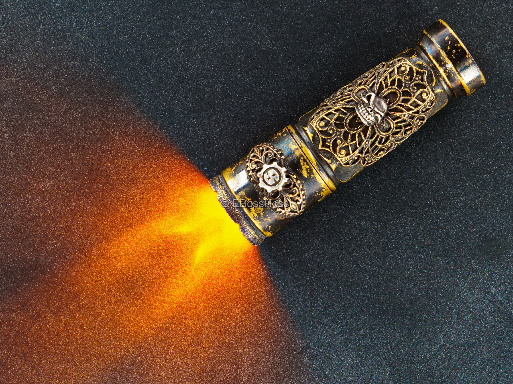 Ryk Maverick (Starlingear) Personal Collection Custom One-Off Custom Torch with Sheath