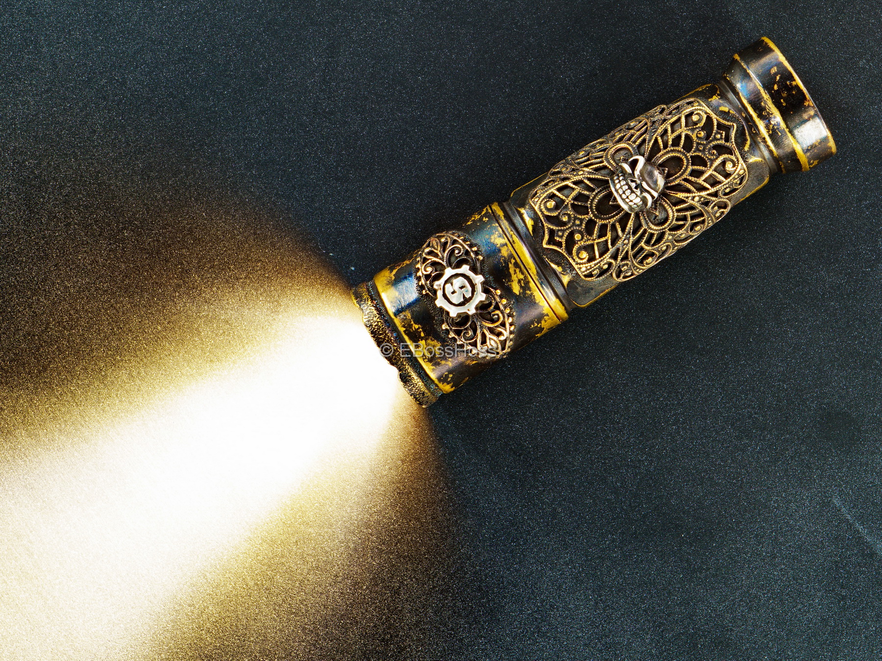 Ryk Maverick (Starlingear) Personal Collection Custom One-Off Custom Torch with Sheath