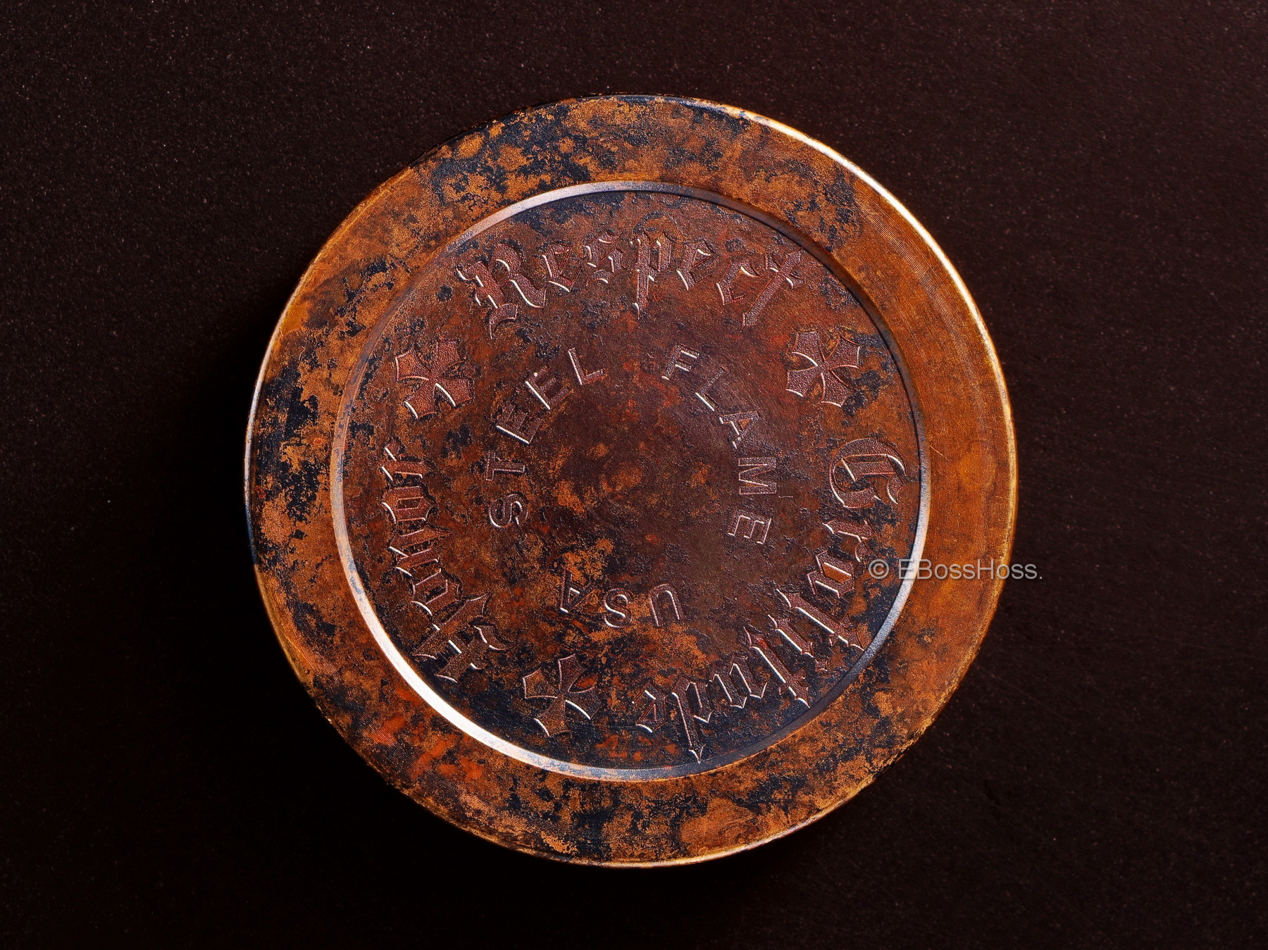 Derrick Obatake ''ONE'' Vigilant XL Challenge Coin from Steel Flame