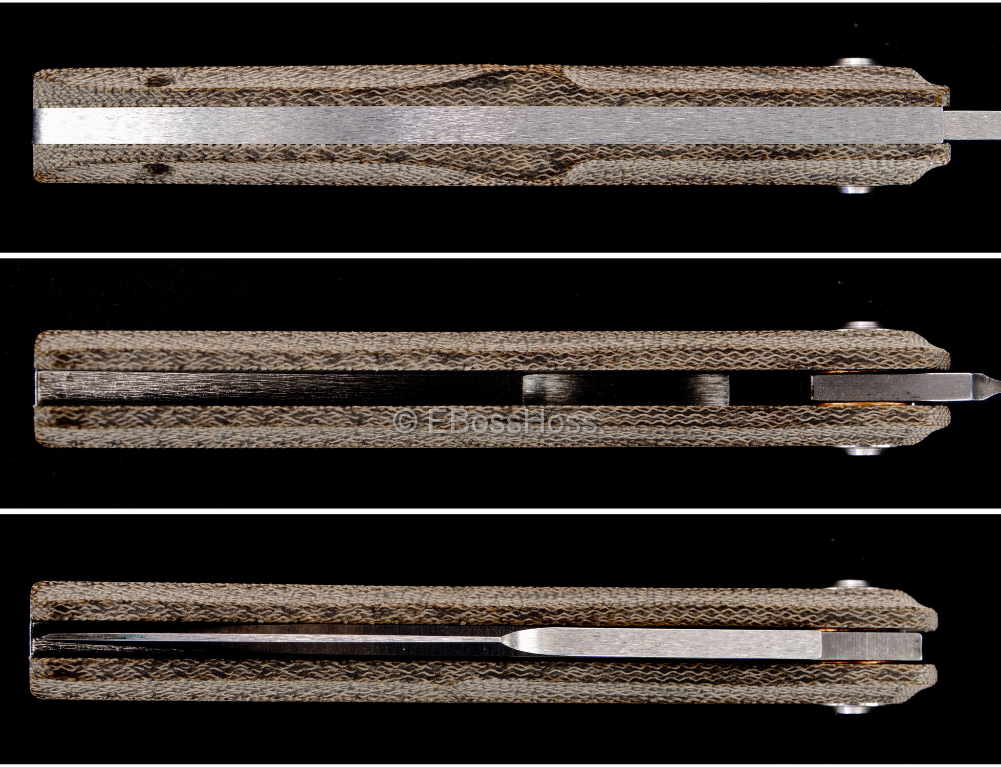 JB Stout Custom Poonbuster Slip Joint Folder