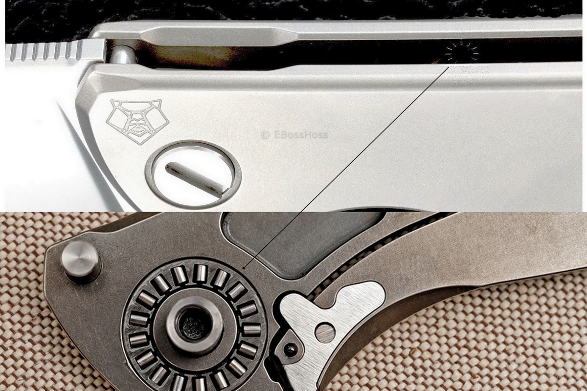 Sergey Shirogorov Custom Division Slim Mod 95 SRRBS Flipper