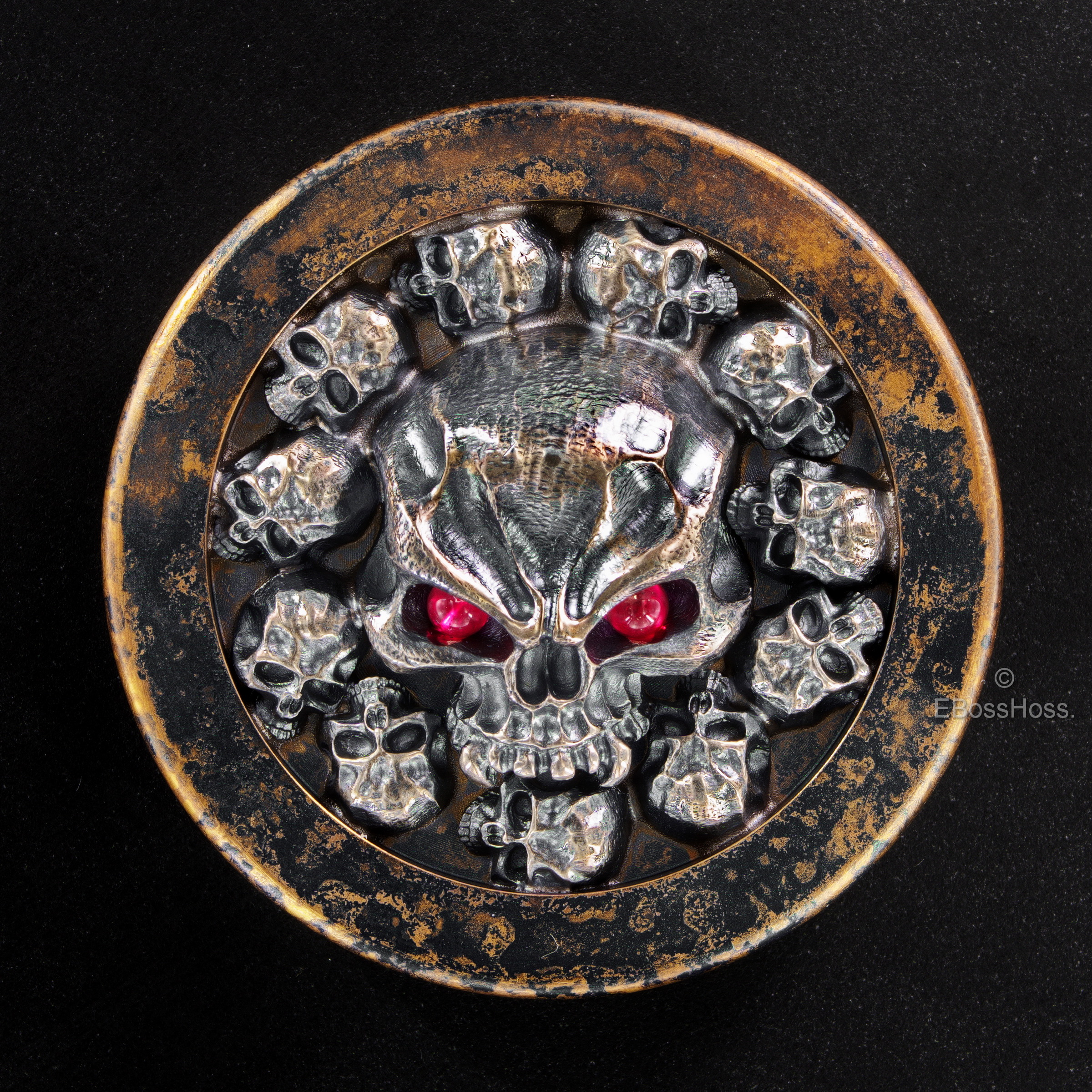 Steel Flame ''ONE'' Vigilant XL Challenge Coin by Derrick Obatake