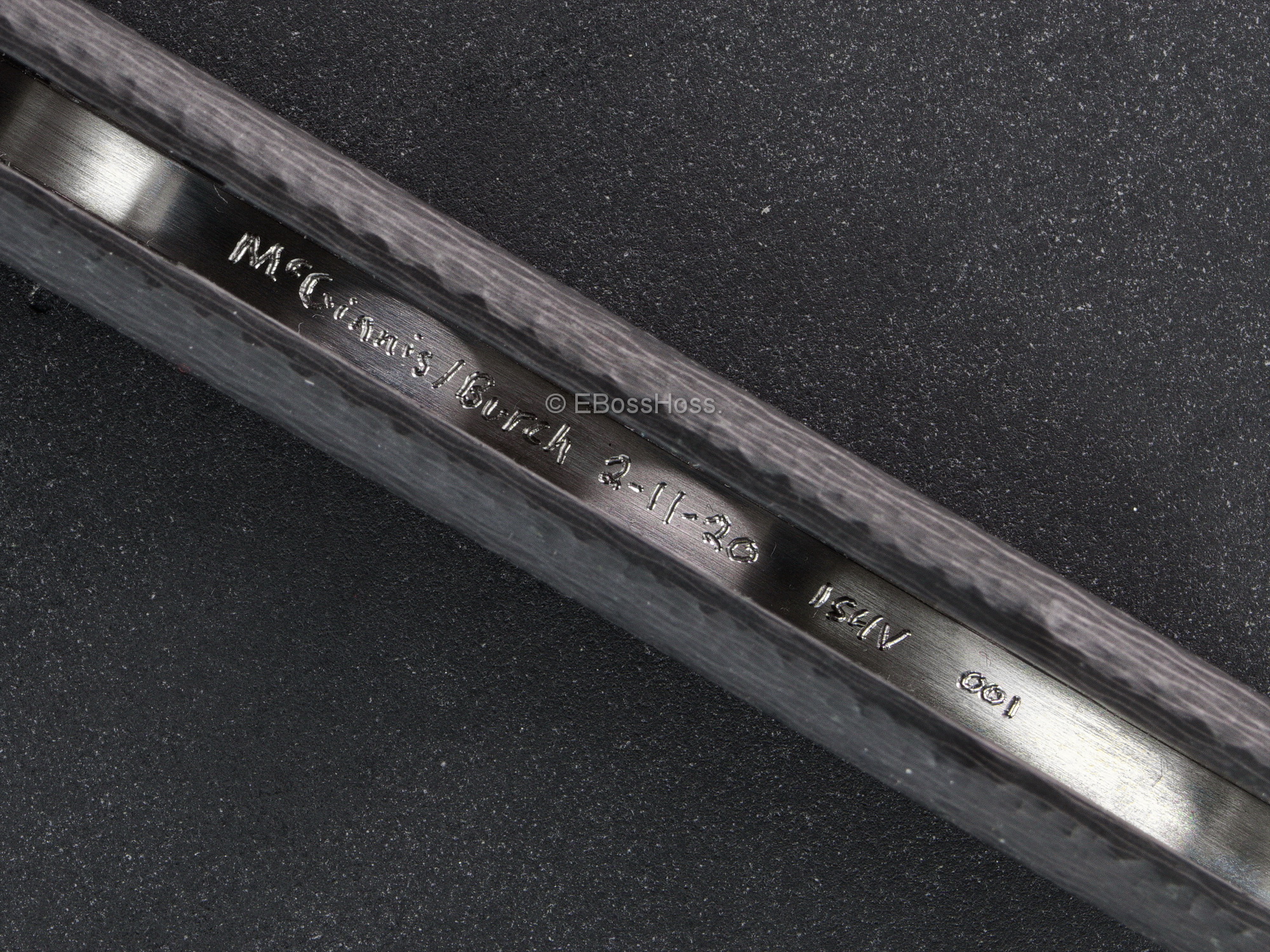 Gerry McGinnis - Michael Burch Custom Collaboration Slipjoint Knife