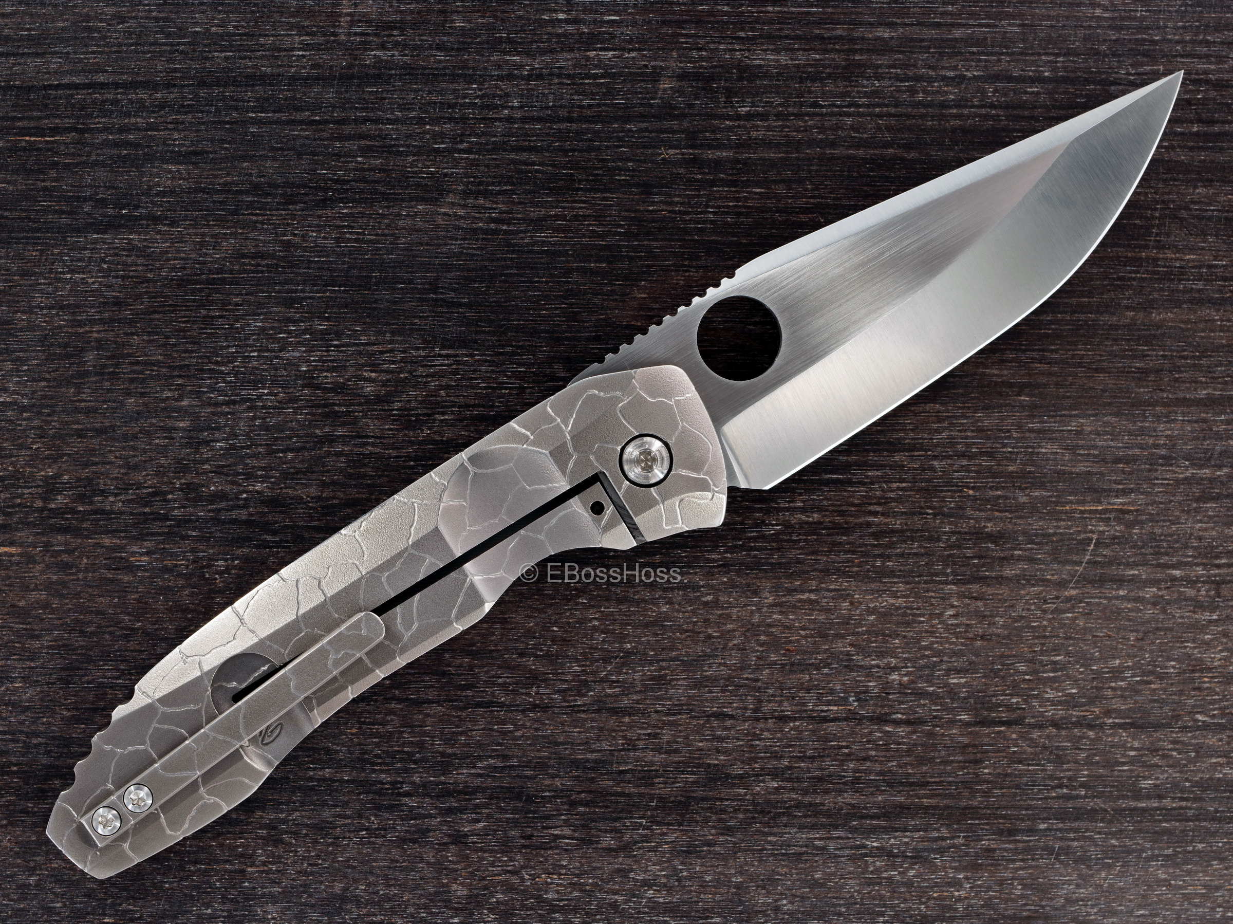 Peter Rassenti Custom Integral Nirvana Framelock Folder