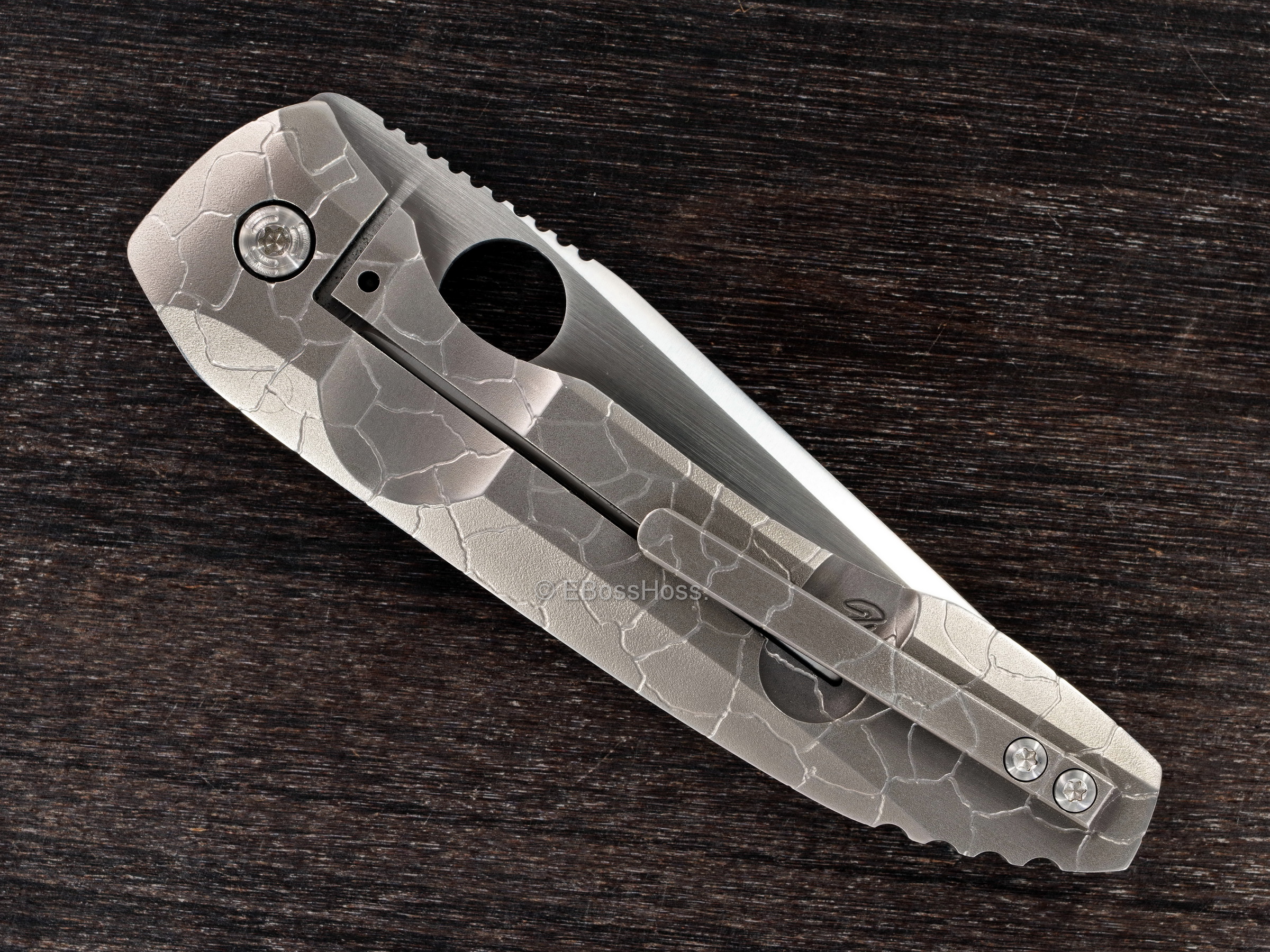 Peter Rassenti Custom Integral Nirvana Framelock Folder