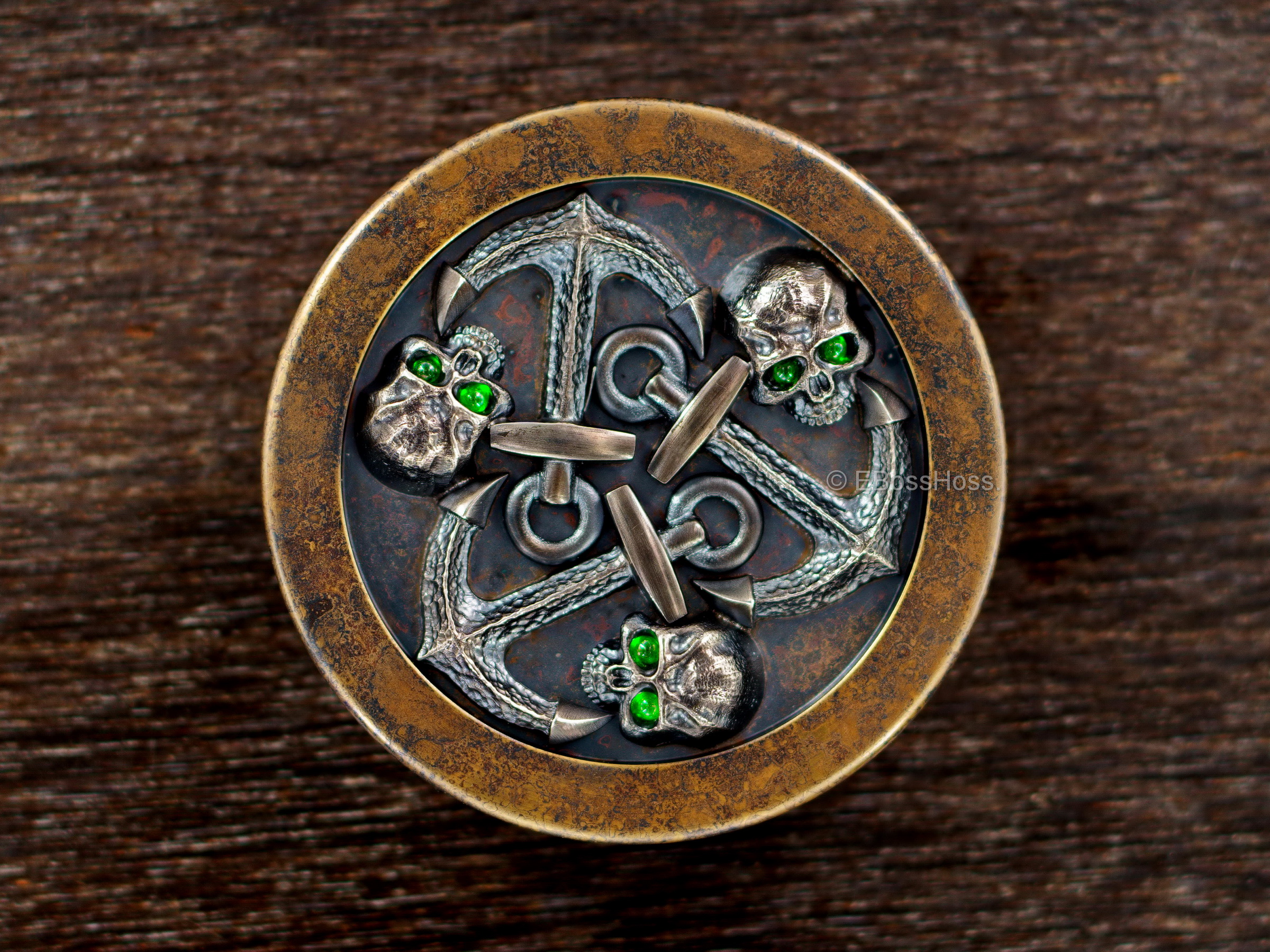 Derrick Obatake ''ONE'' Vigilant XL Challenge Coin from Steel Flame