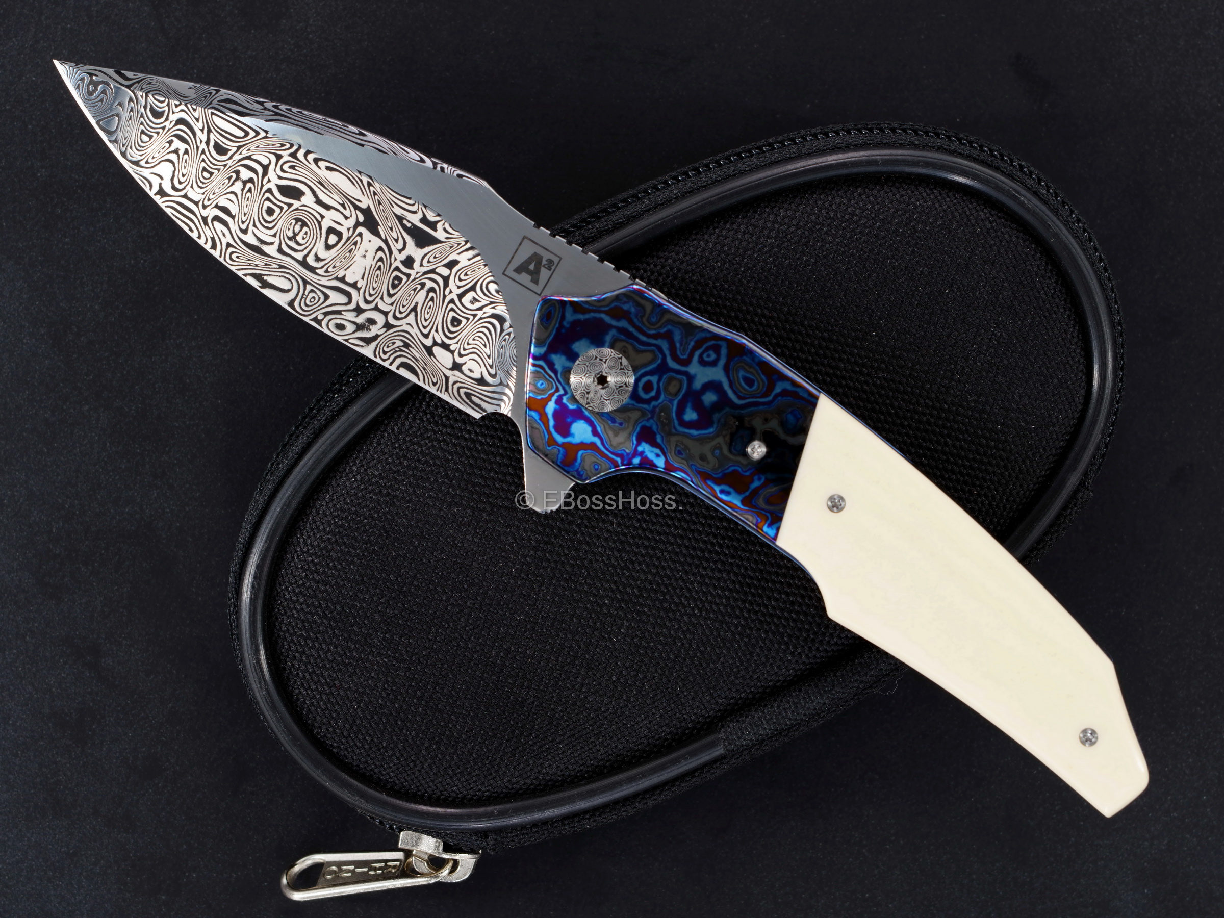 A2 Knives Custom Very Deluxe A6 Midi Flipper