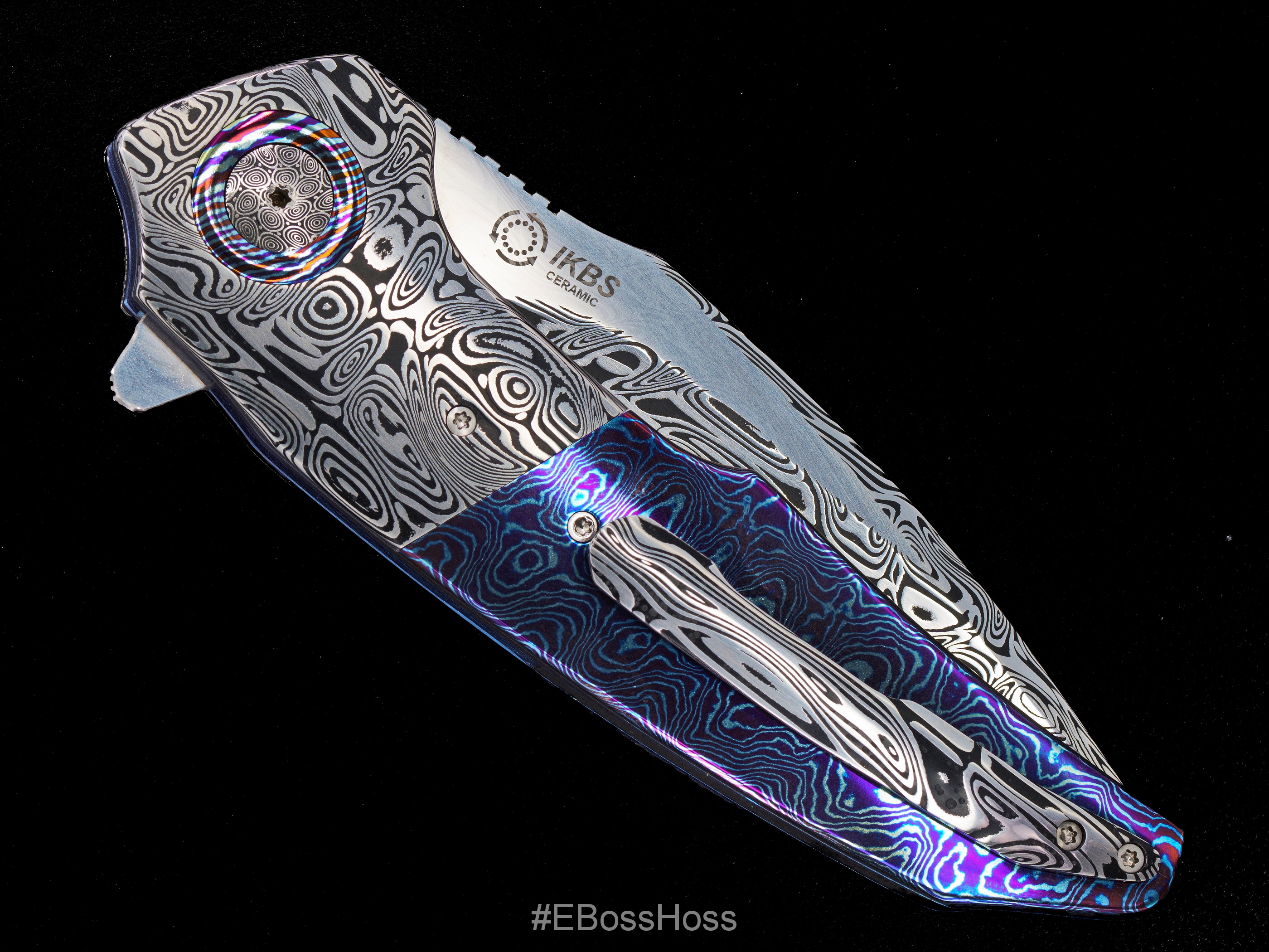 A2 Knives Custom A6 Midi Premium Liner Lock Flipper