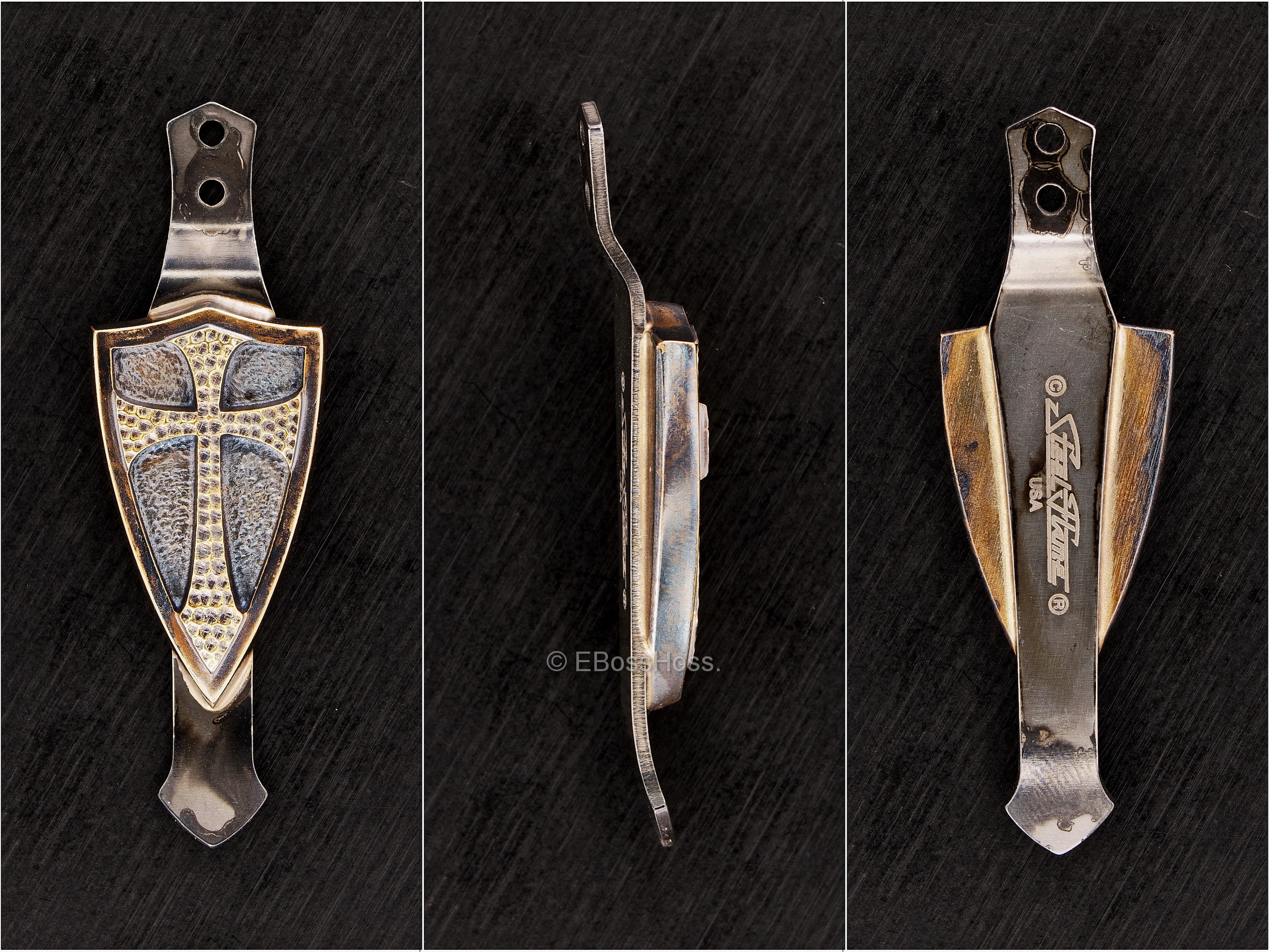 Steel Flame Crusader Cross Pen and Knife Replacement Pocket Clip