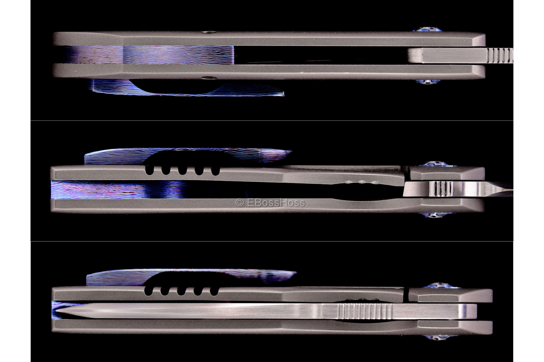 John Barker Custom Yatagarasu Framelock Flipper