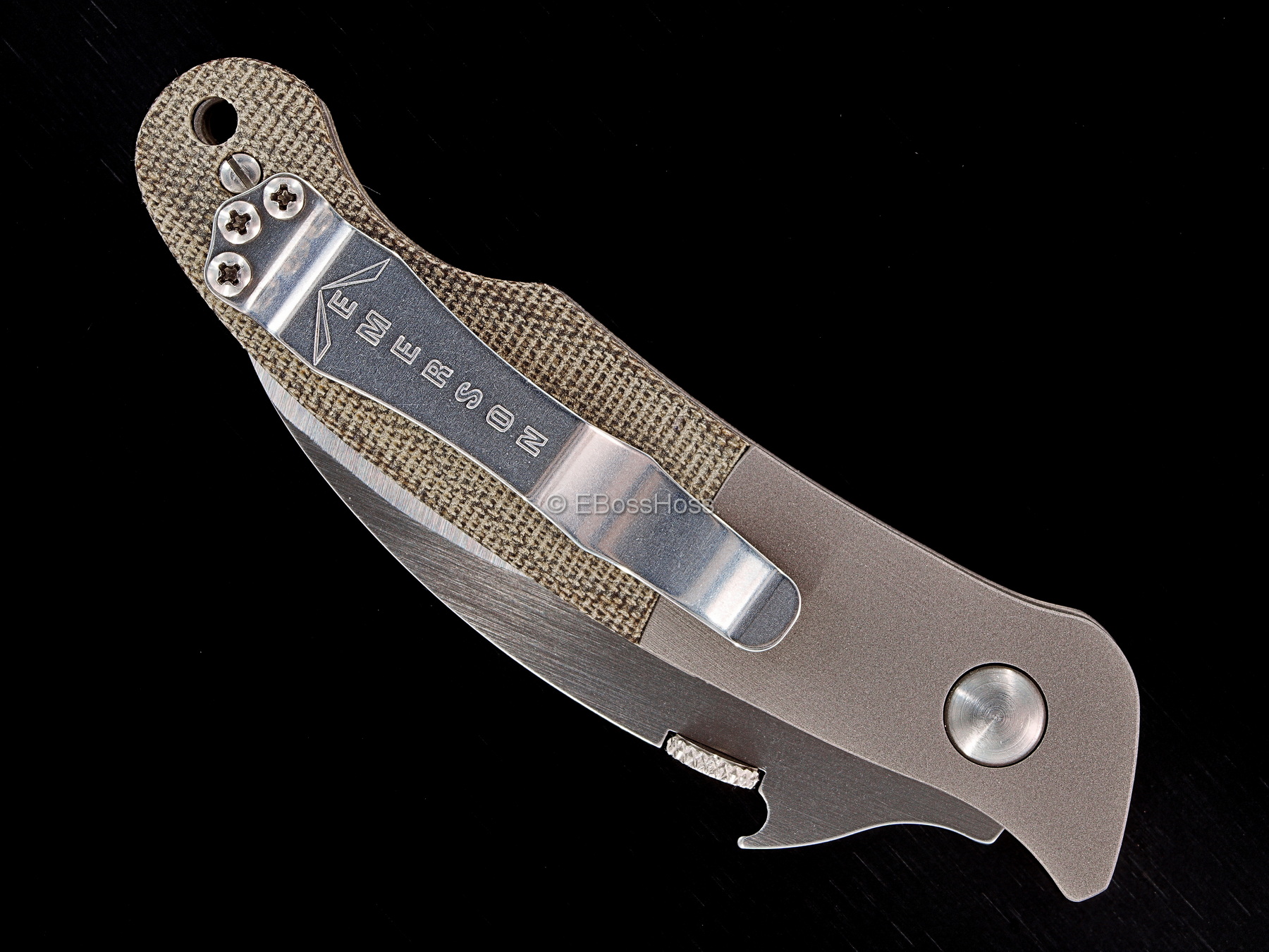 Ernie Emerson Custom Bolstered Waved Elvia