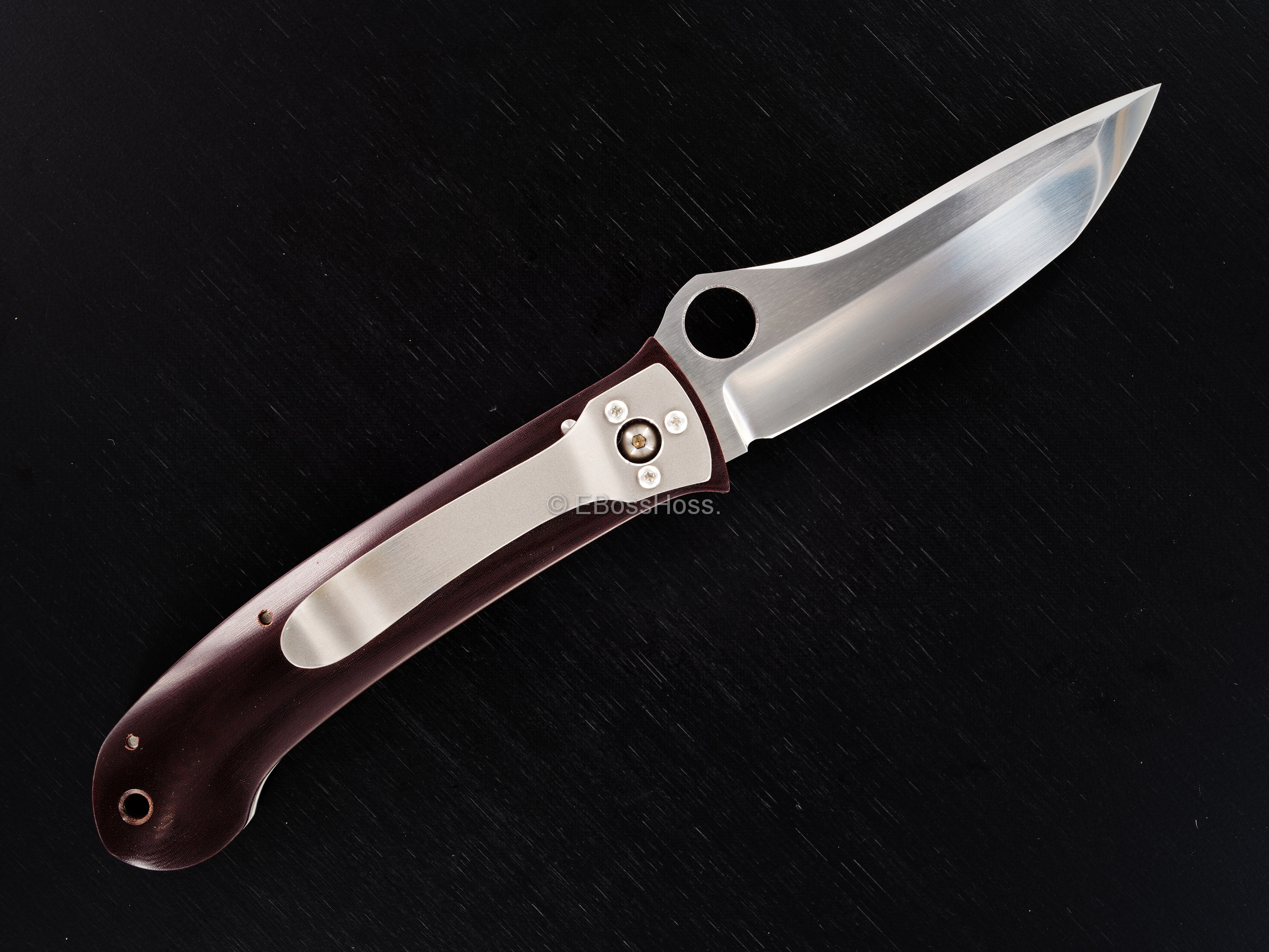 Bob Lum Custom Large Folding Tanto