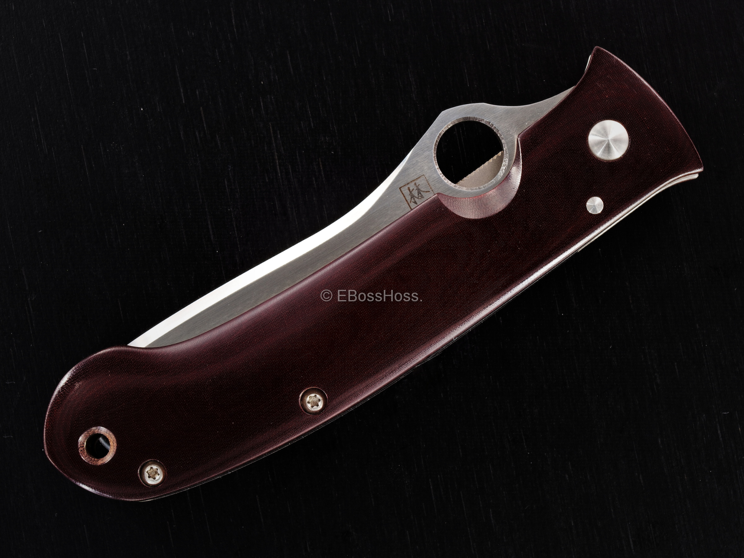 Bob Lum Custom Large Folding Tanto