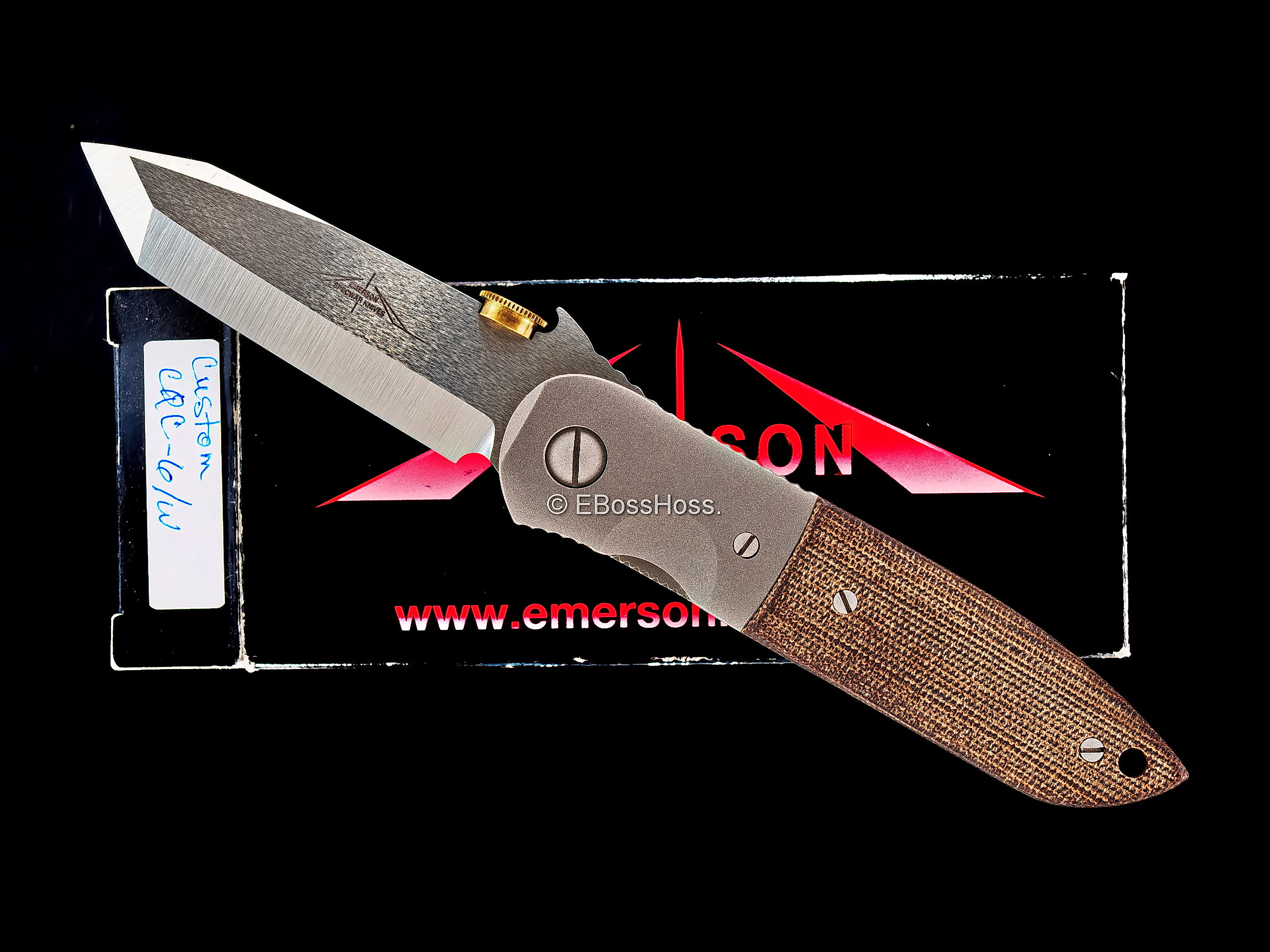 Ernie Emerson Custom CQC-6 Waved