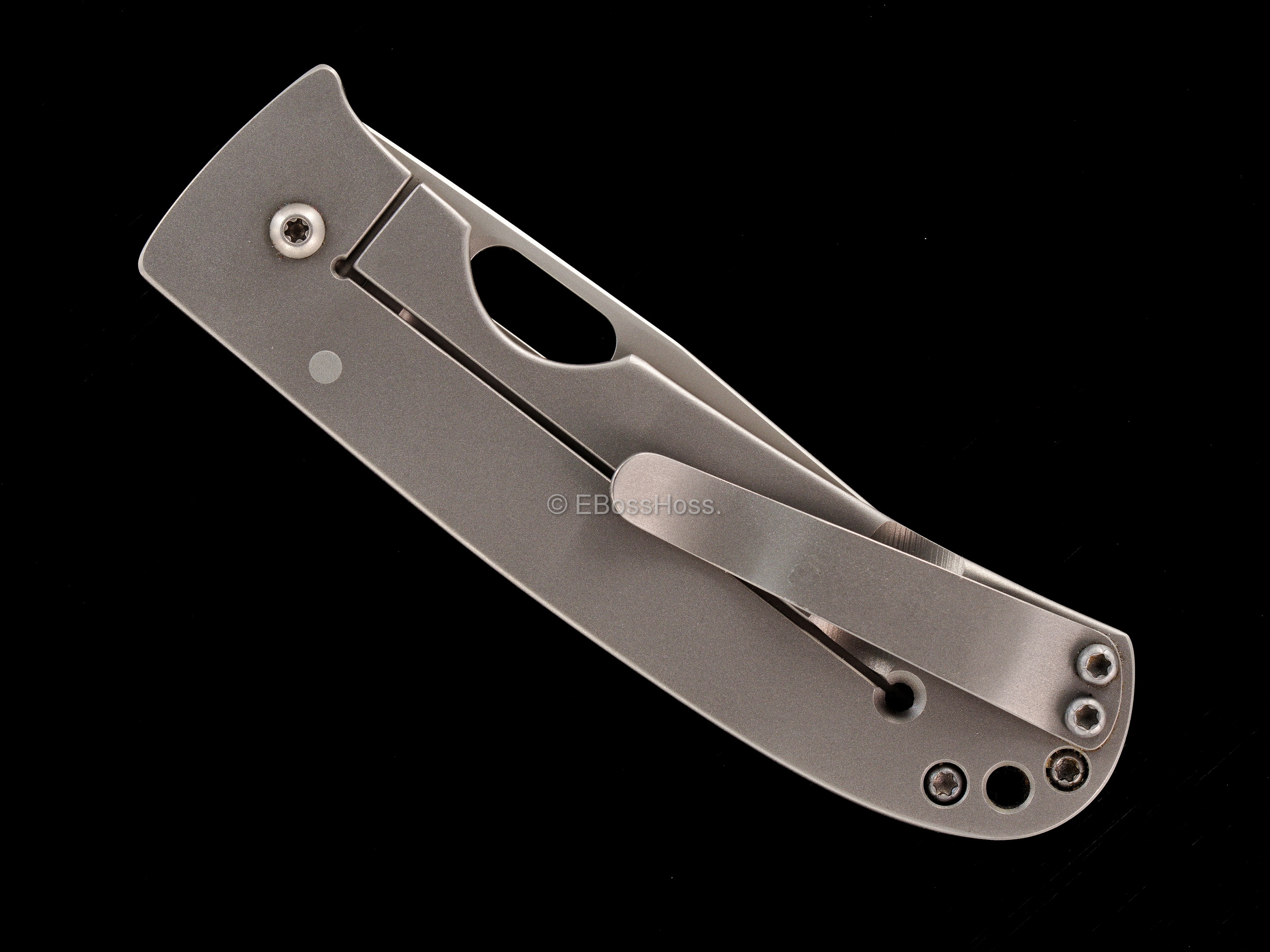 Tom Mayo Custom Medium Covert Framelock Folder PROTOTYPE