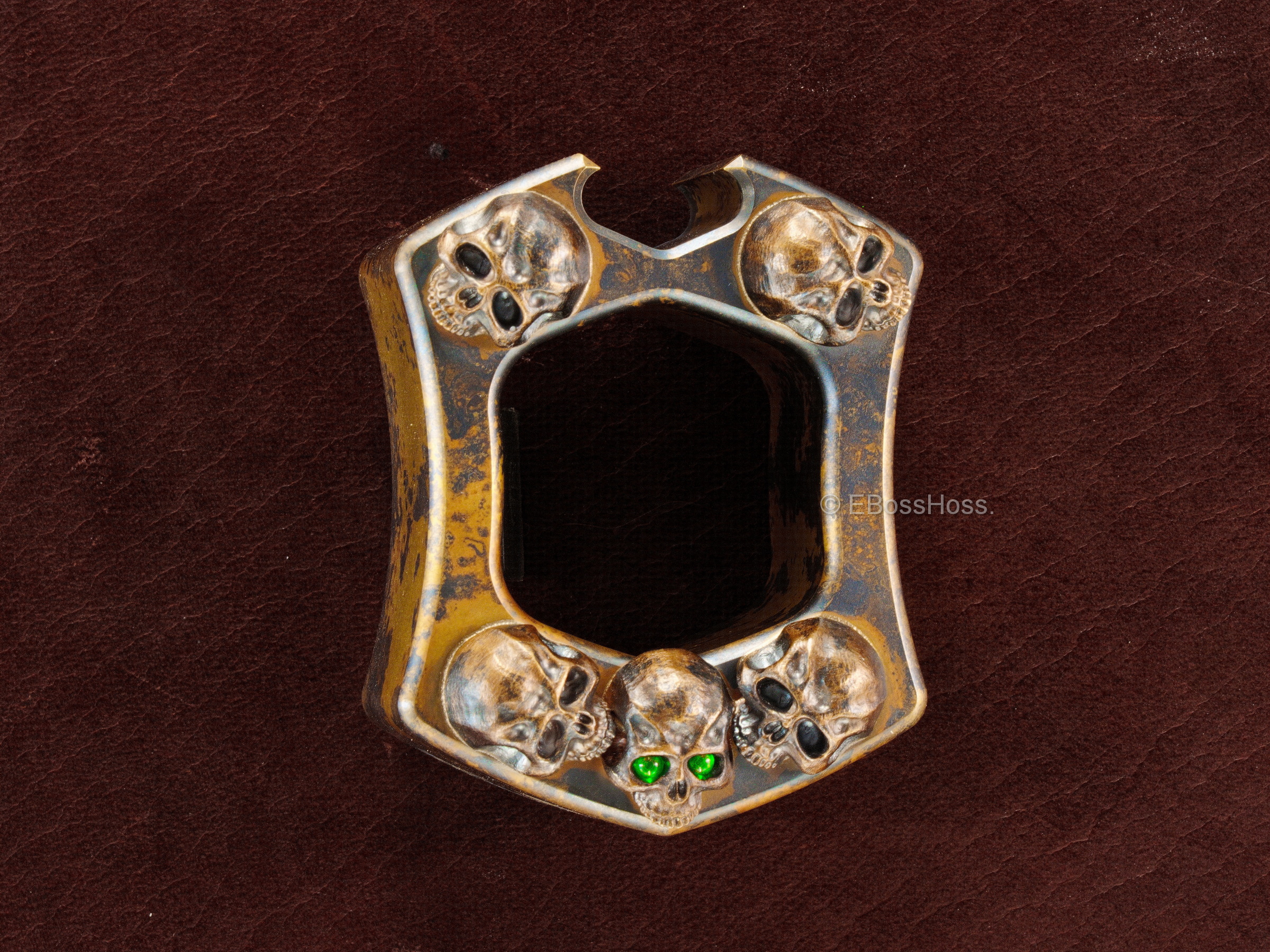 Derrick Obatake Custom ONE Warriors Sledge Ring - Bottle Opener